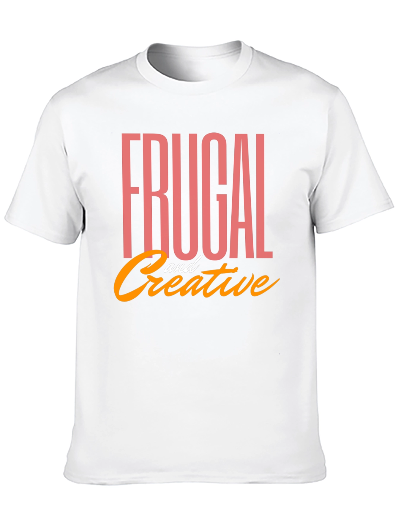 Frugal and Creative Graphic T-Shirt