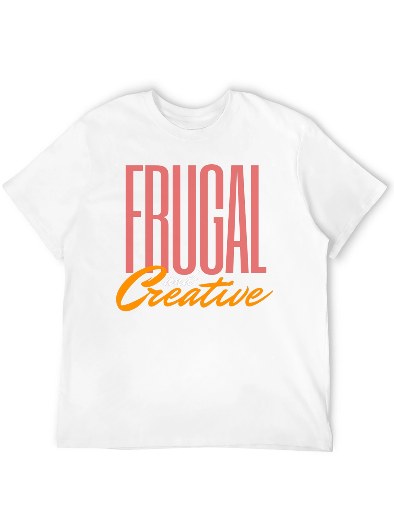 Frugal and Creative Graphic T-Shirt