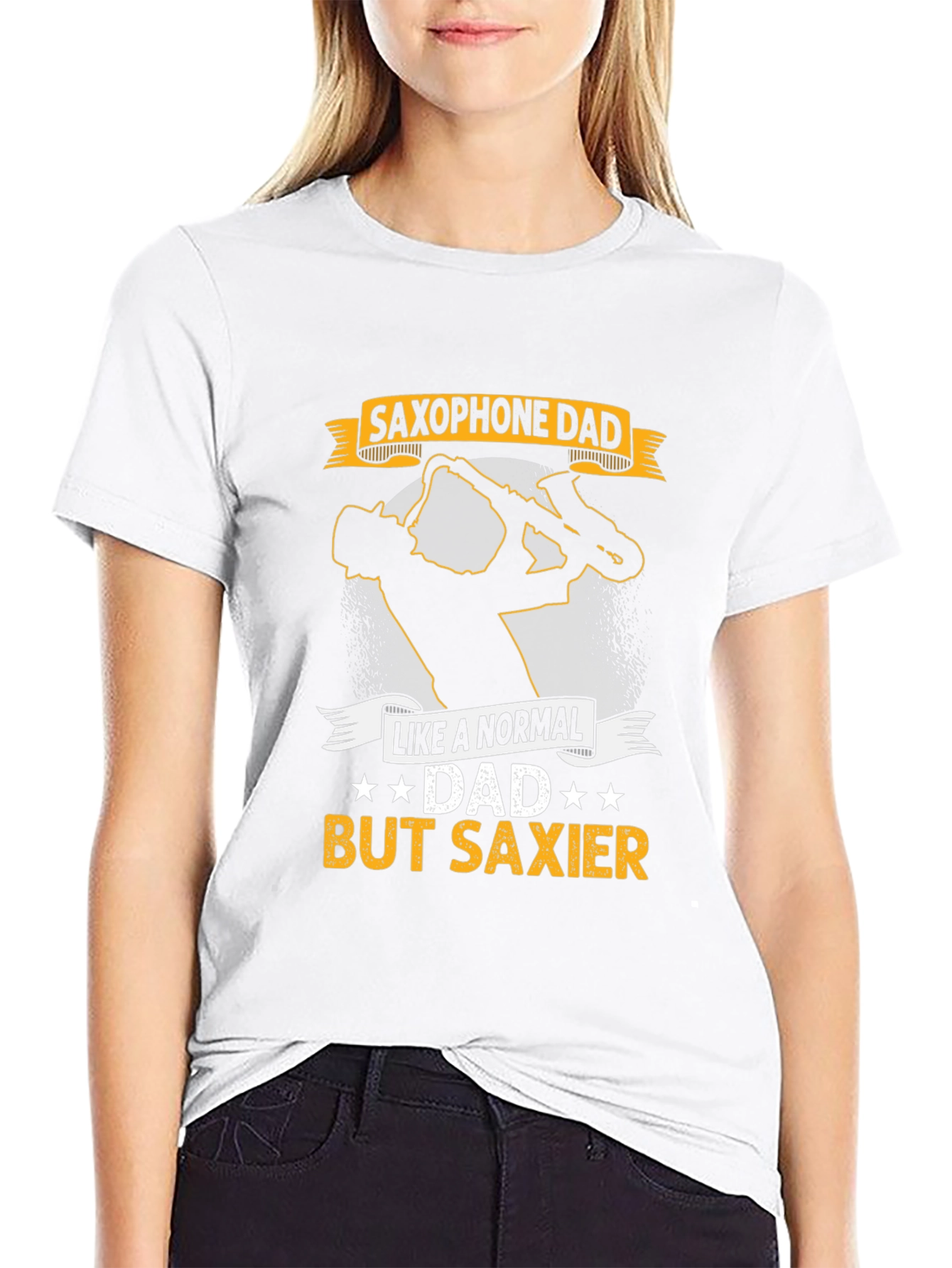 Saxophone Dad T-Shirt - Saxier Than Normal