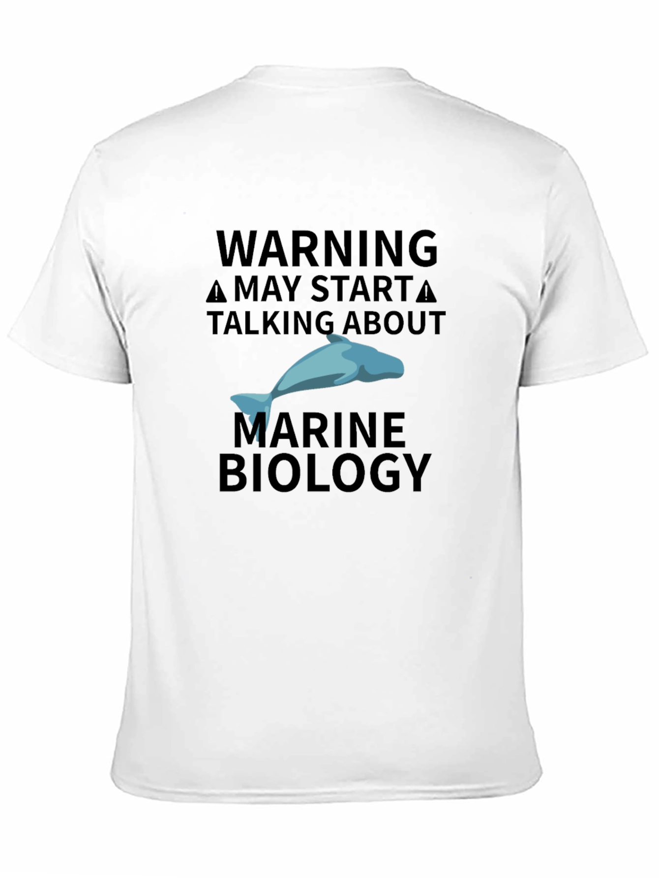 Warning May Start Talking About Marine Biology T-Shirt