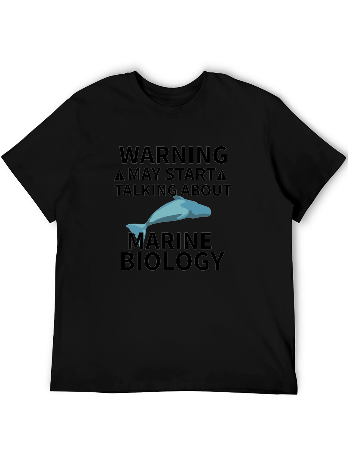 Warning May Start Talking About Marine Biology T-Shirt