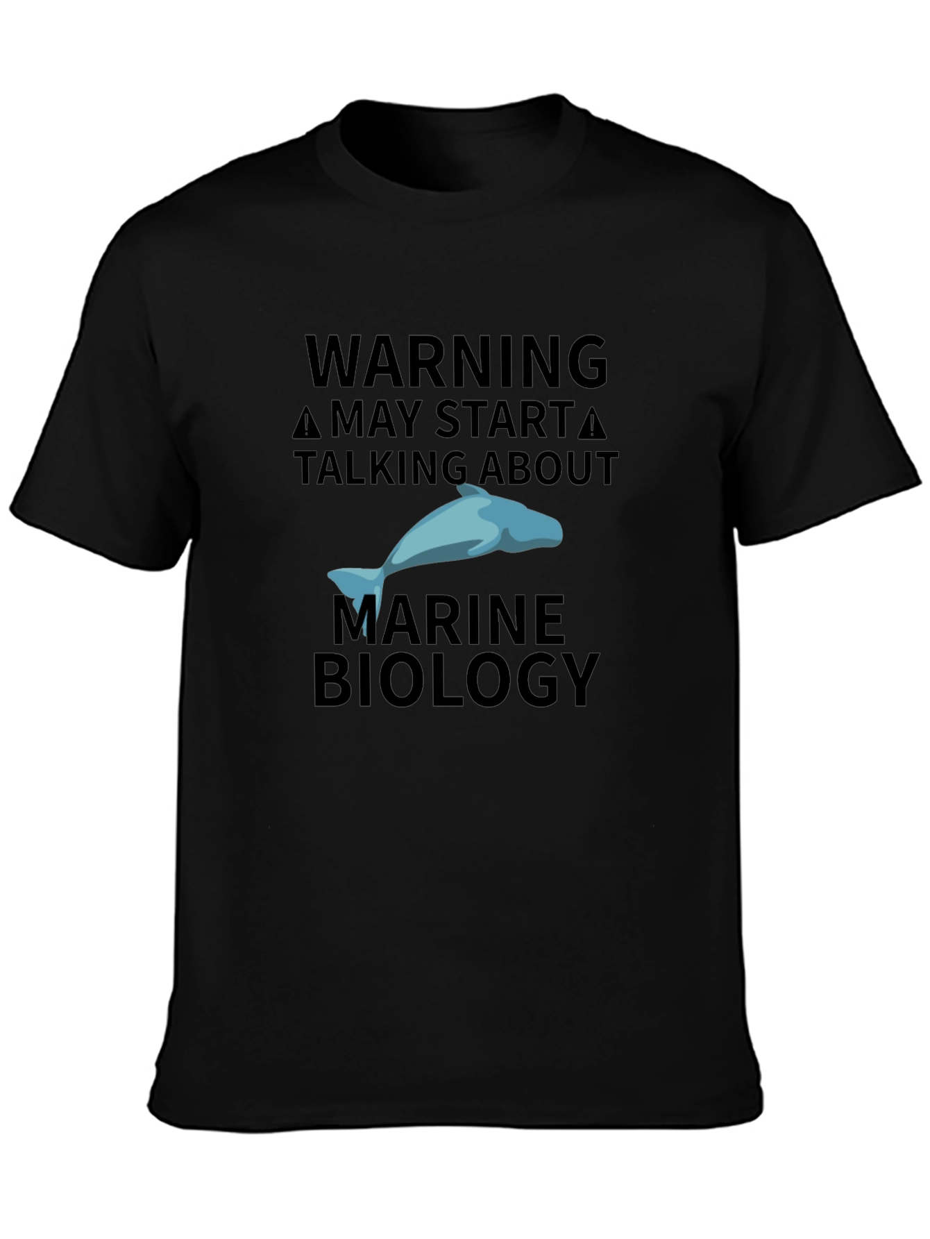 Warning May Start Talking About Marine Biology T-Shirt