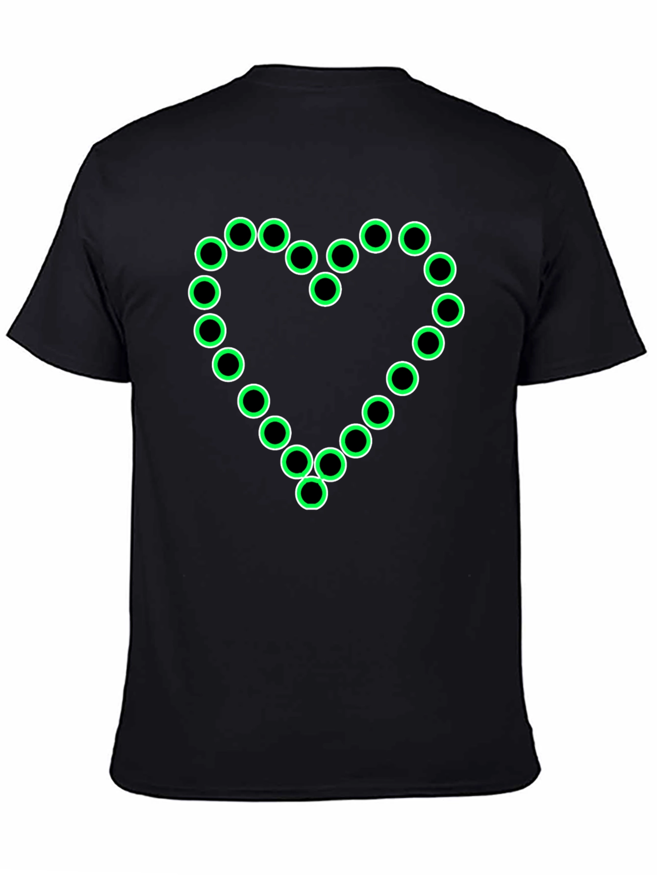 Heart of Light - Unique Black T-Shirt
