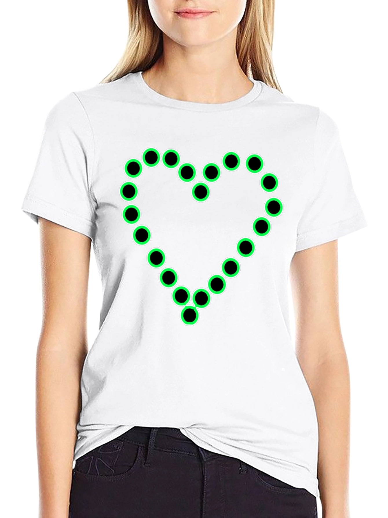 Heart of Light - Unique Black T-Shirt