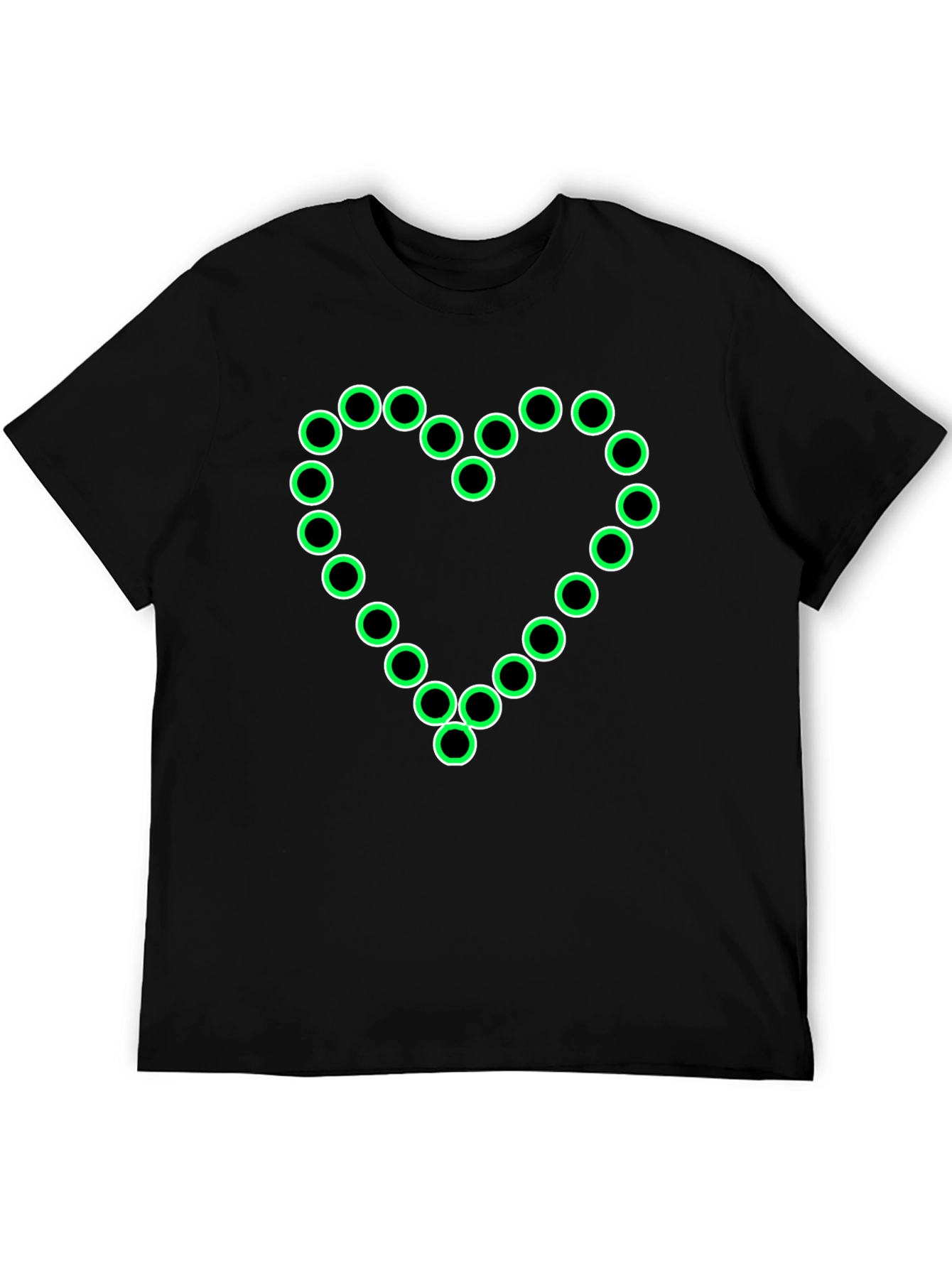 Heart of Light - Unique Black T-Shirt