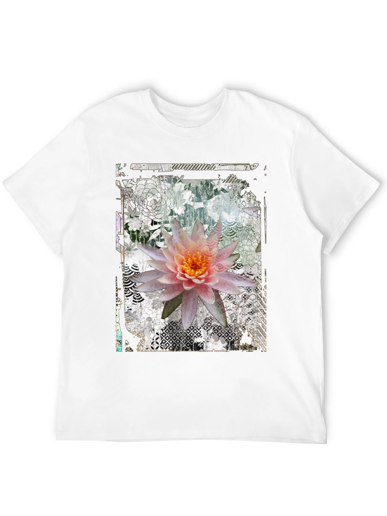 Floral Art Graphic T-Shirt