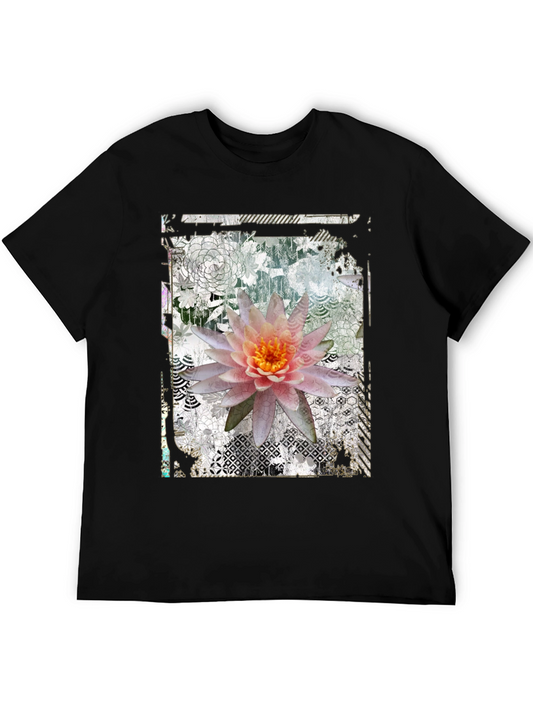 Floral Art Graphic T-Shirt