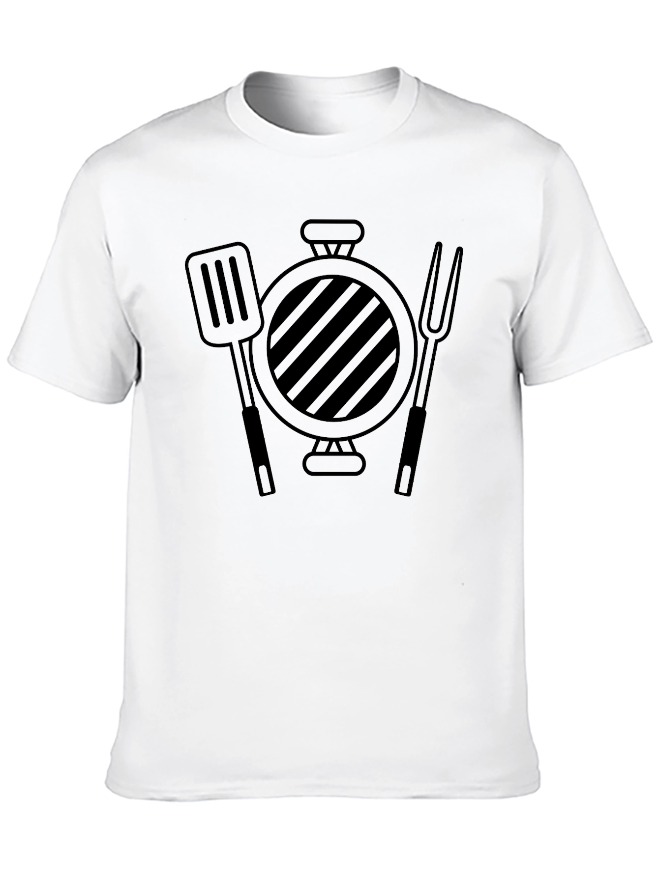 Grill Master Graphic T-Shirt - Black BBQ Lover Tee