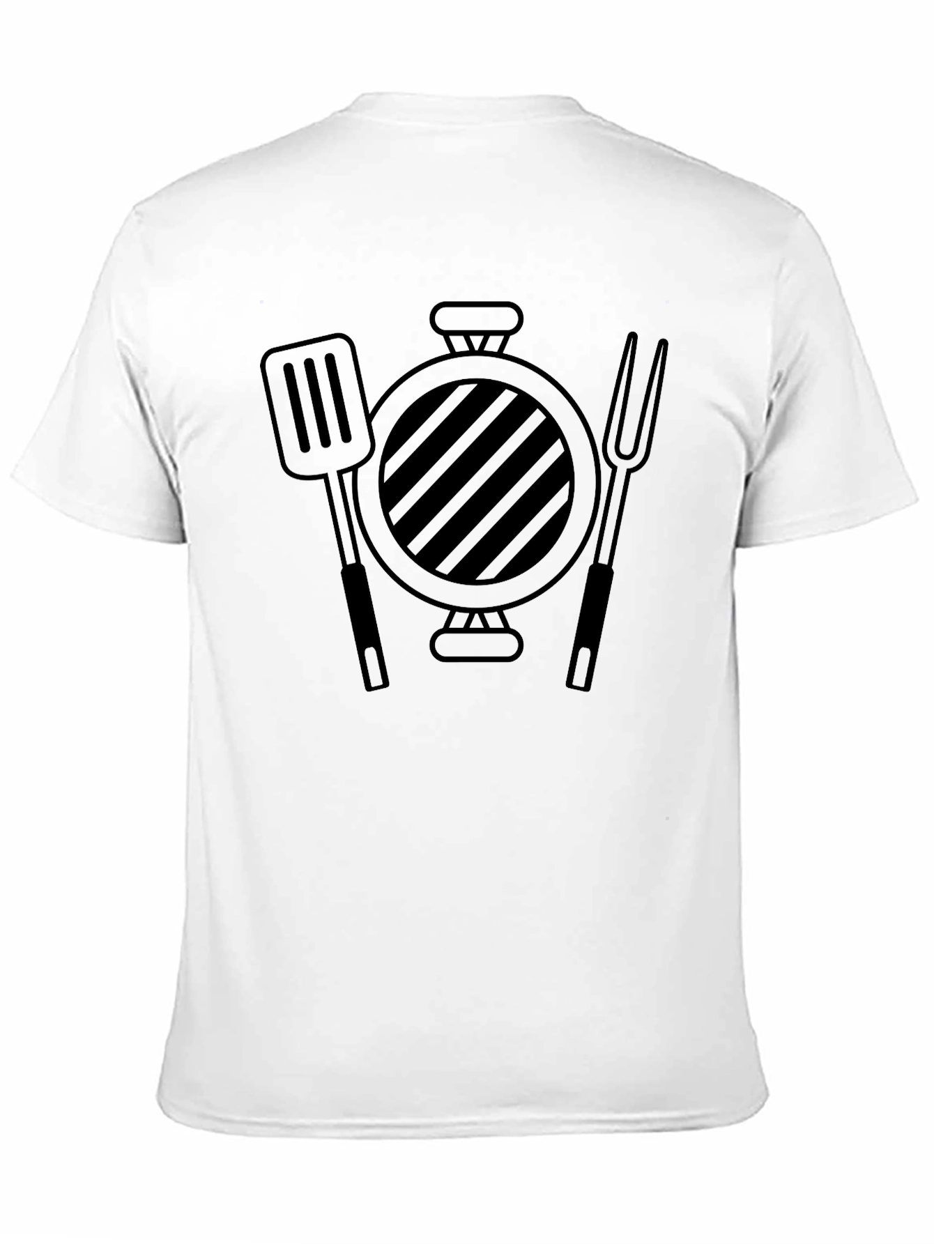 Grill Master Graphic T-Shirt - Black BBQ Lover Tee