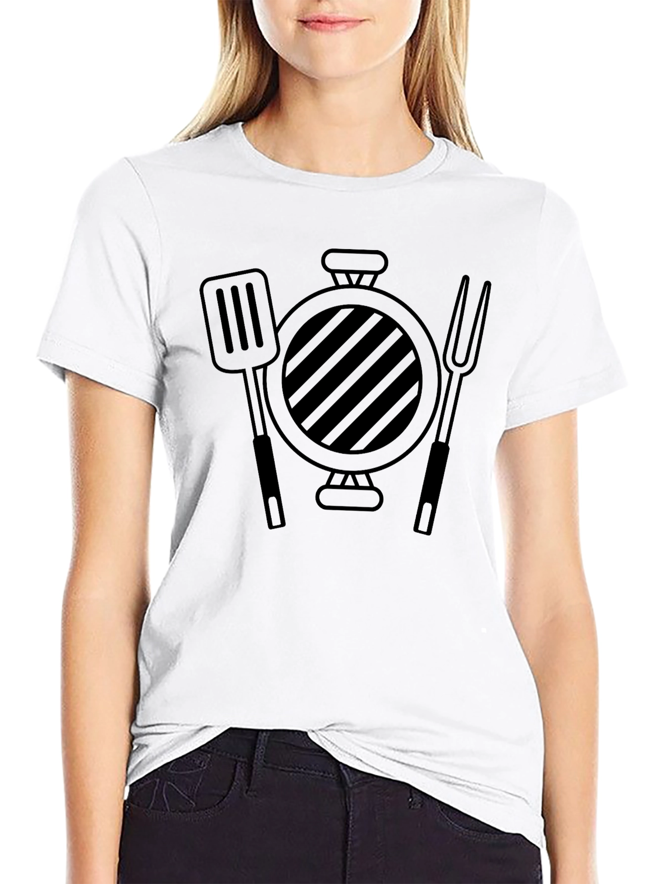 Grill Master Graphic T-Shirt - Black BBQ Lover Tee