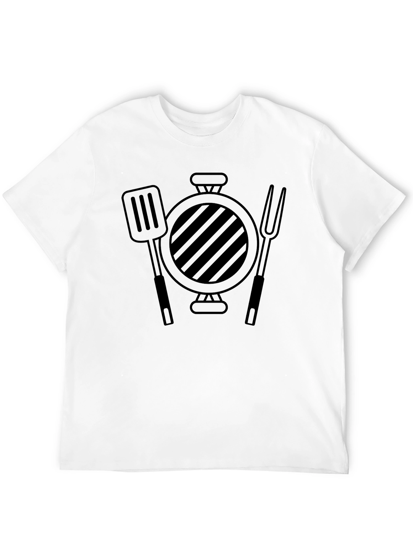 Grill Master Graphic T-Shirt - Black BBQ Lover Tee