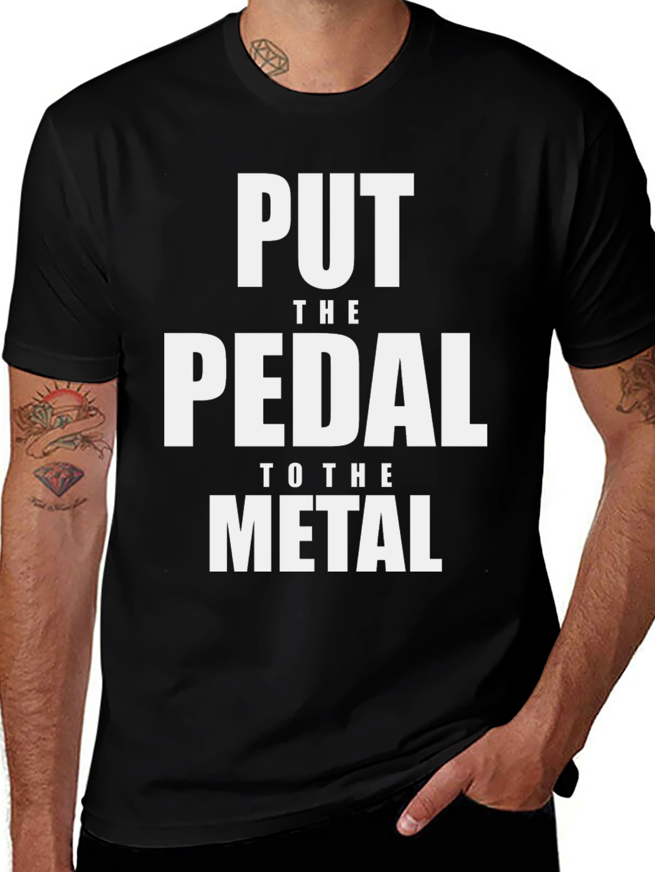 Put The Pedal to the Metal Graphic Tee