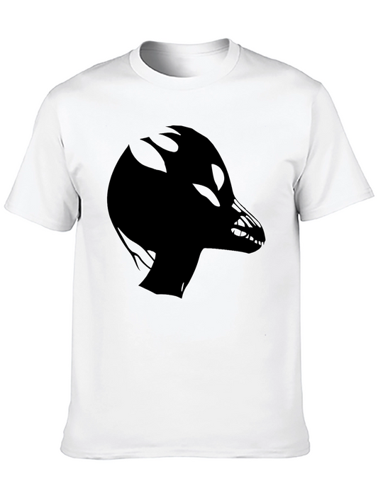 Alien Dragon Graphic Black Tee