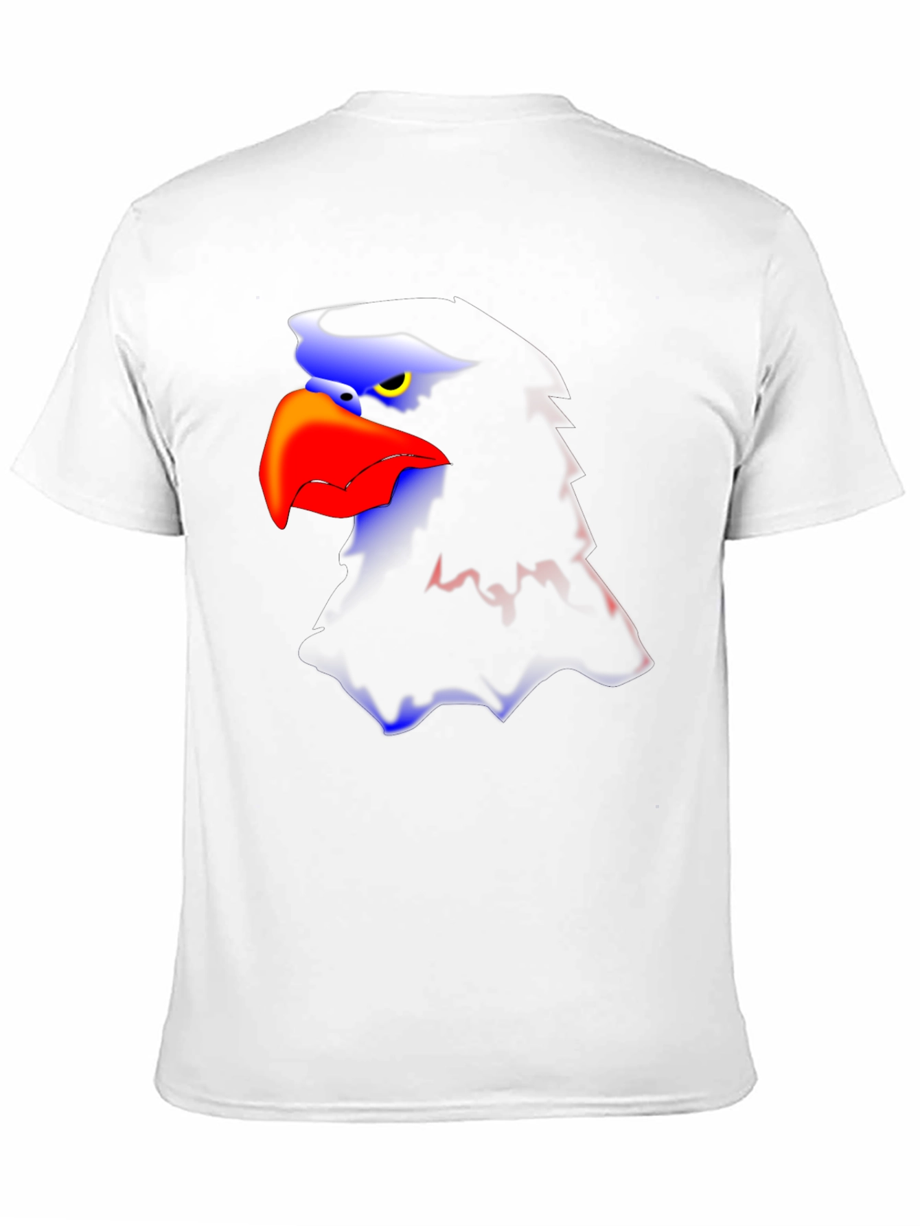 Bold Eagle Graphic Tee - Black Casual T-Shirt