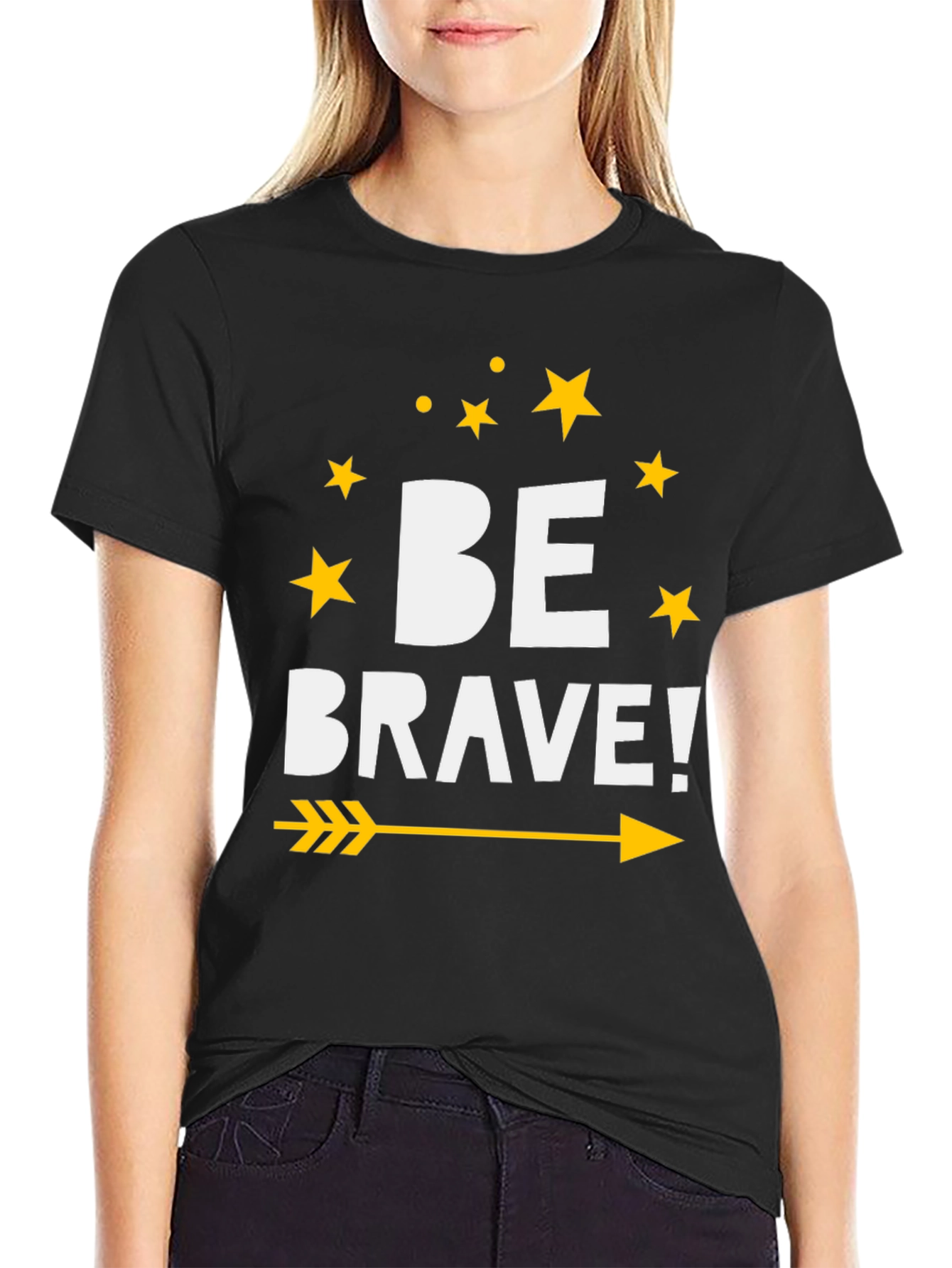 Be Brave Graphic Tee - Inspiring Unisex T-Shirt