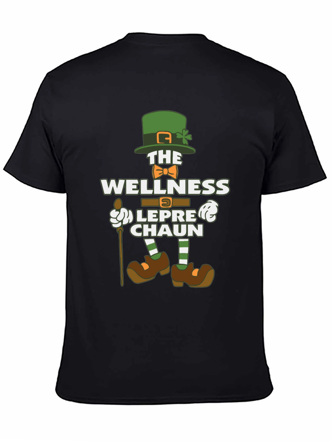 Wellness Leprechaun Graphic Tee - St. Patricks Day