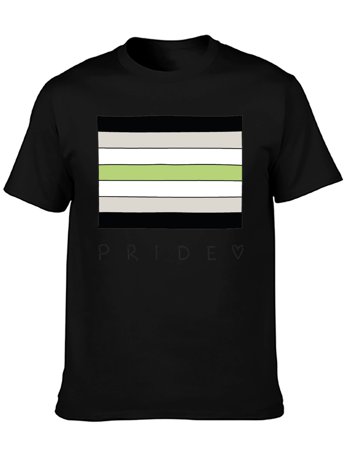 Agender Pride Flag T-Shirt