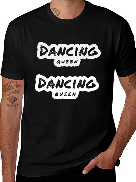 Dancing Queen Graphic Tee - Black