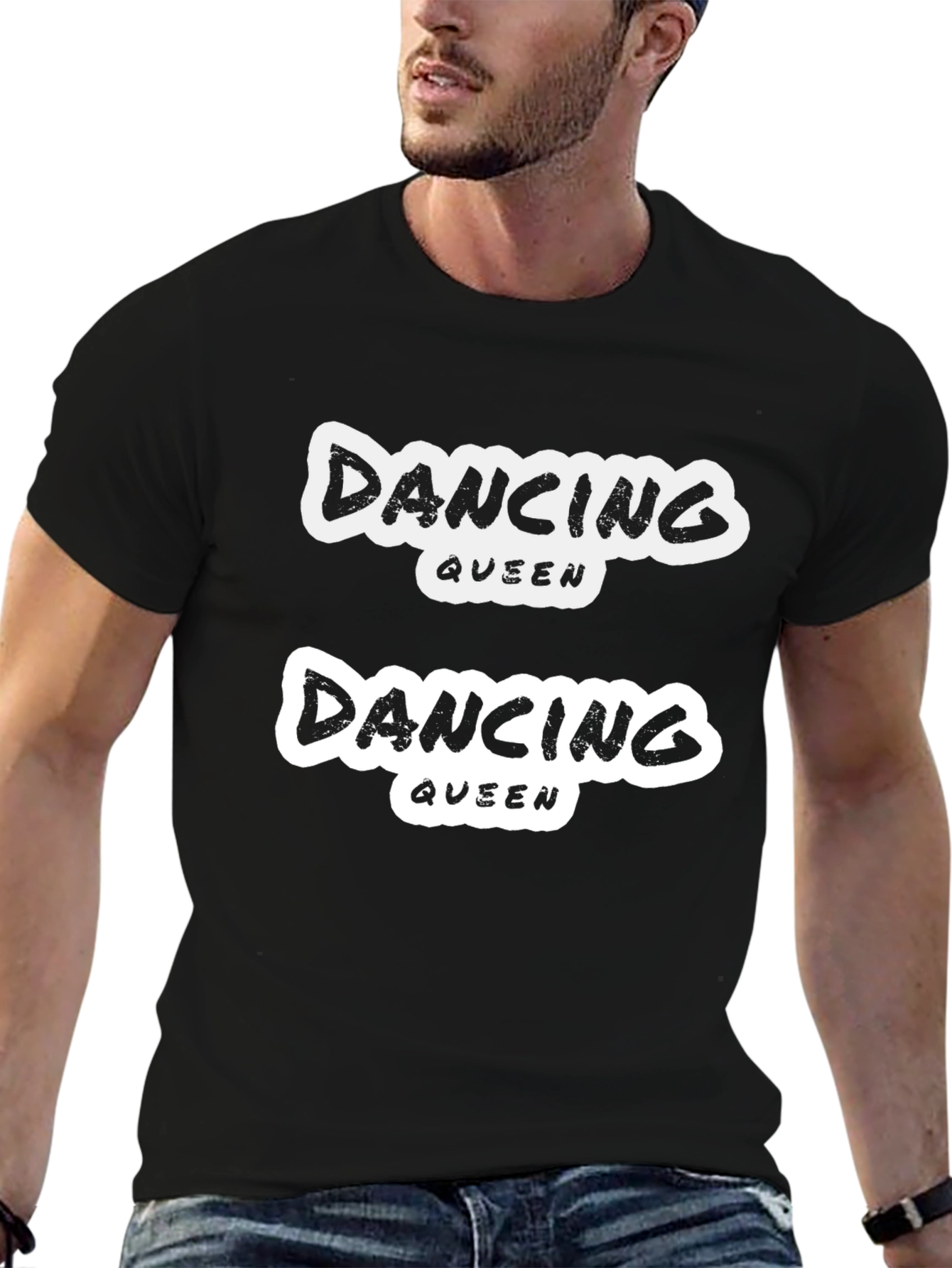 Dancing Queen Graphic Tee - Black