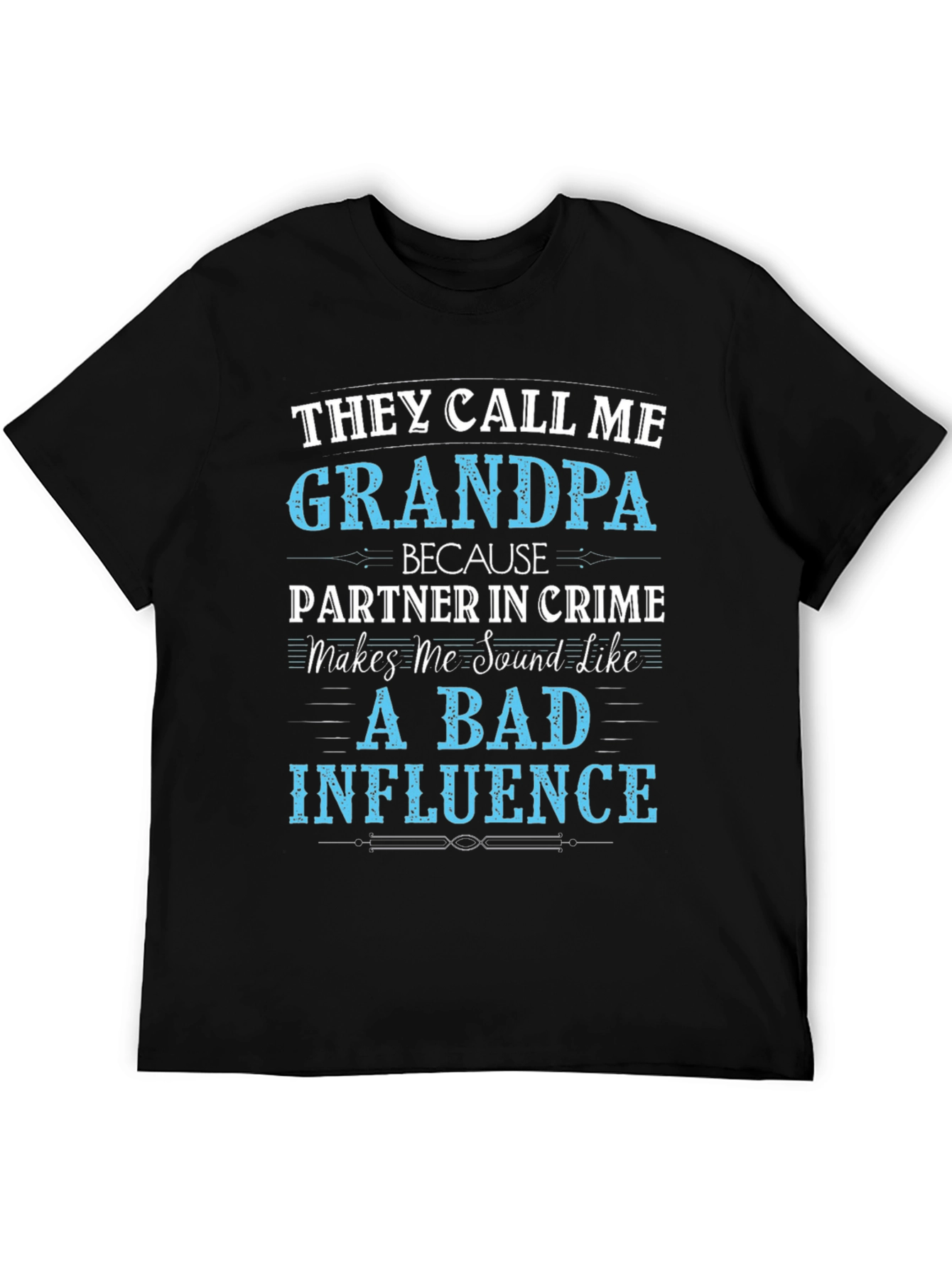 Grandpa Bad Influence Graphic Tee