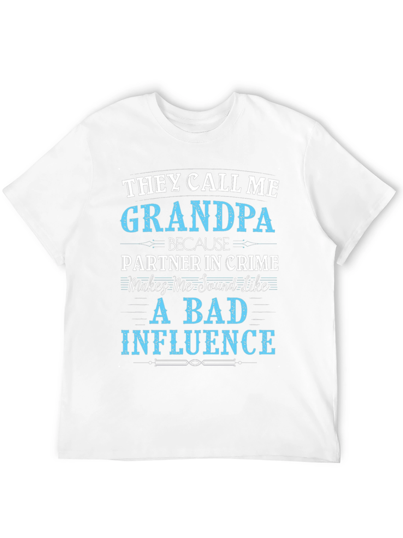 Grandpa Bad Influence Graphic Tee