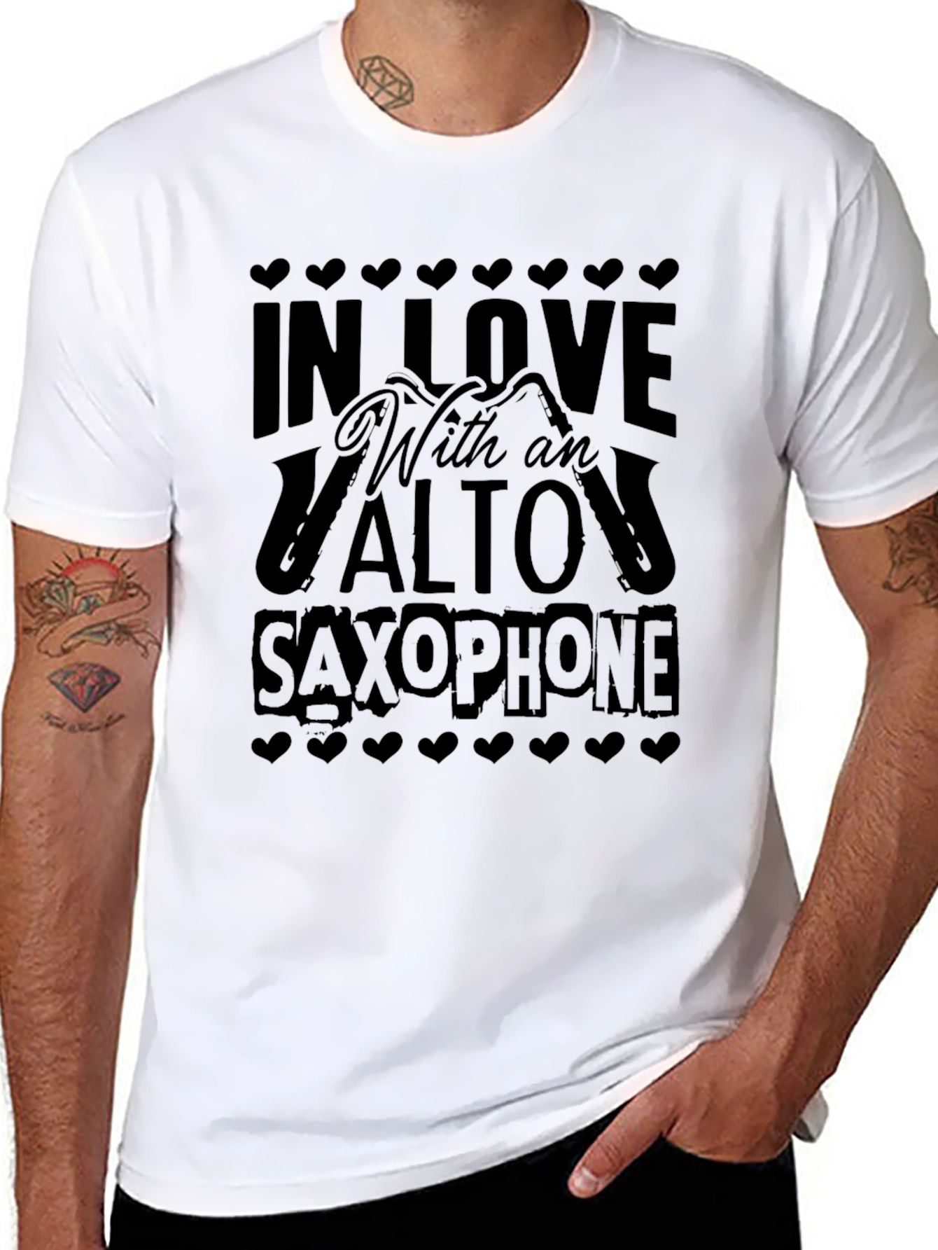 In Love With An Alto Saxophone T-Shirt