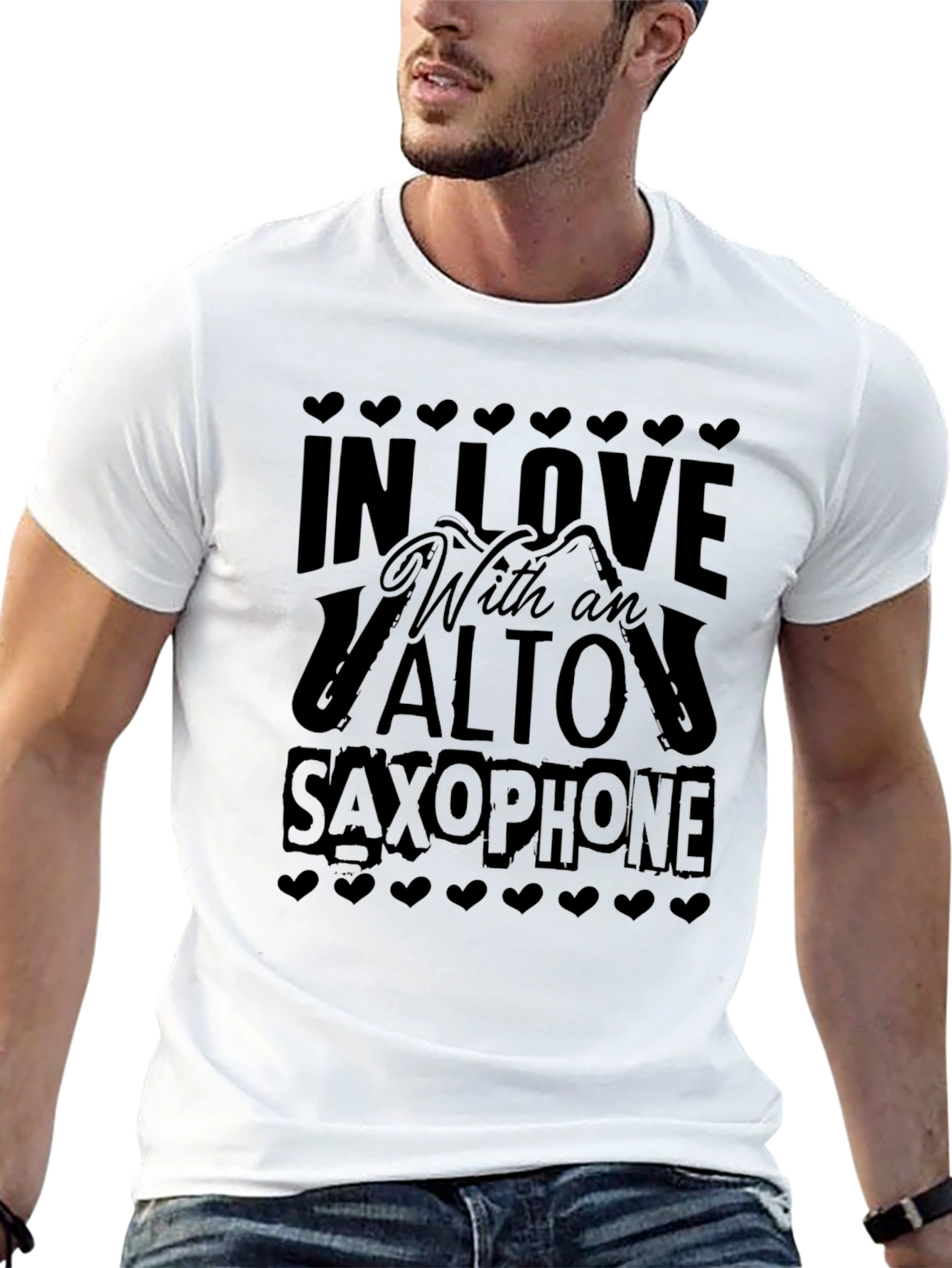 In Love With An Alto Saxophone T-Shirt