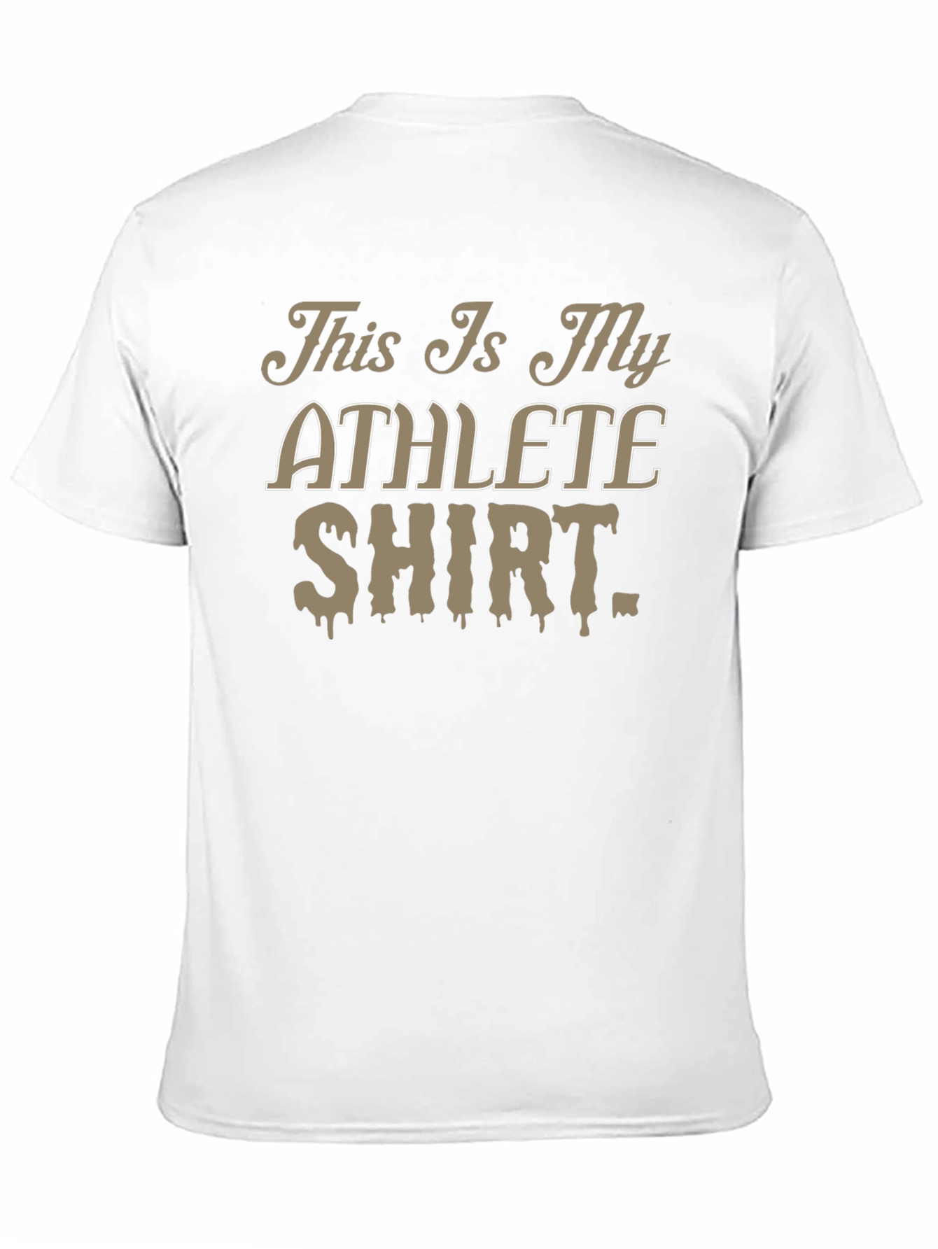 Funny Athlete T-Shirt - Gym Workout Tee