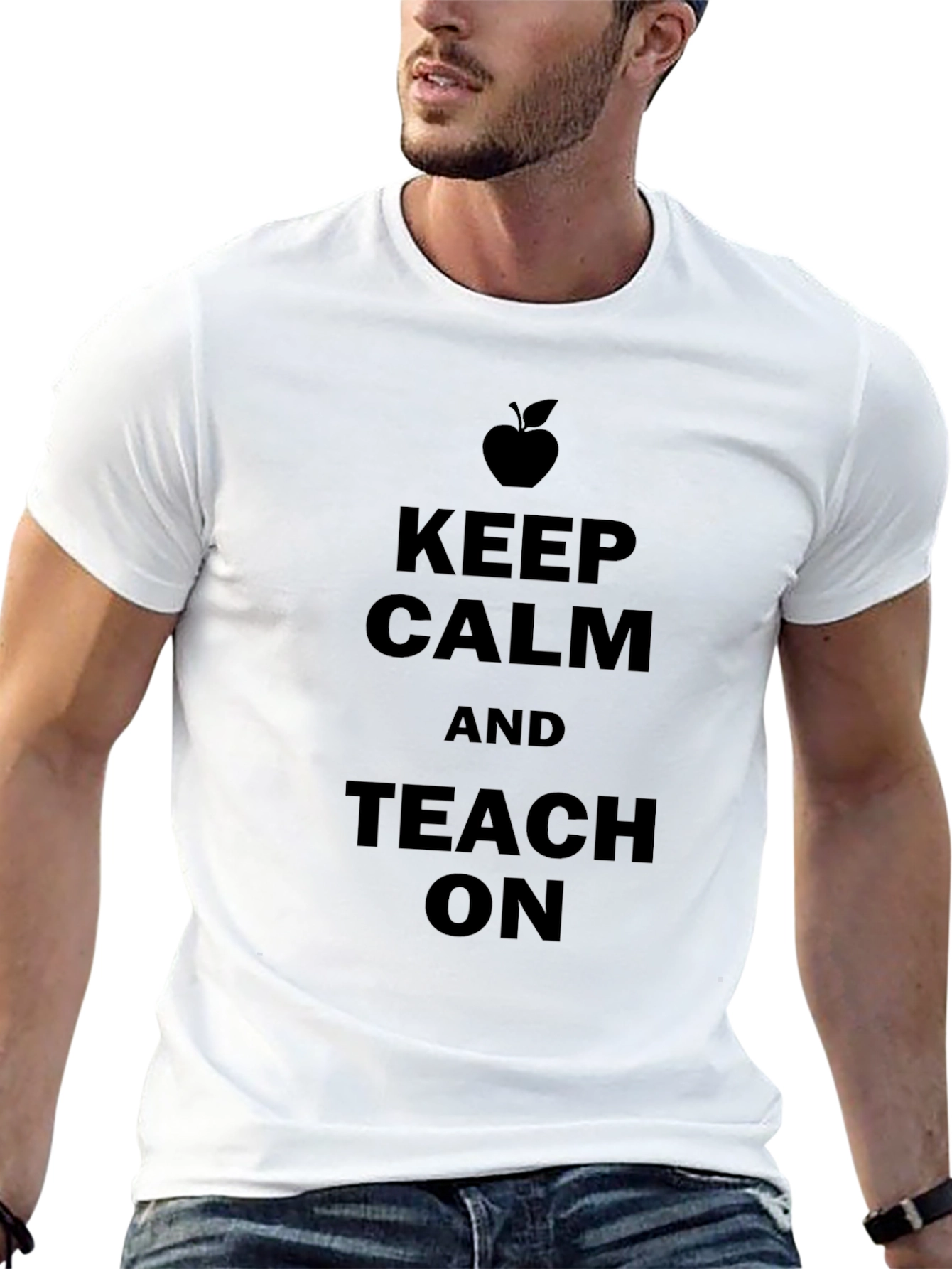 Keep Calm and Teach On T-Shirt