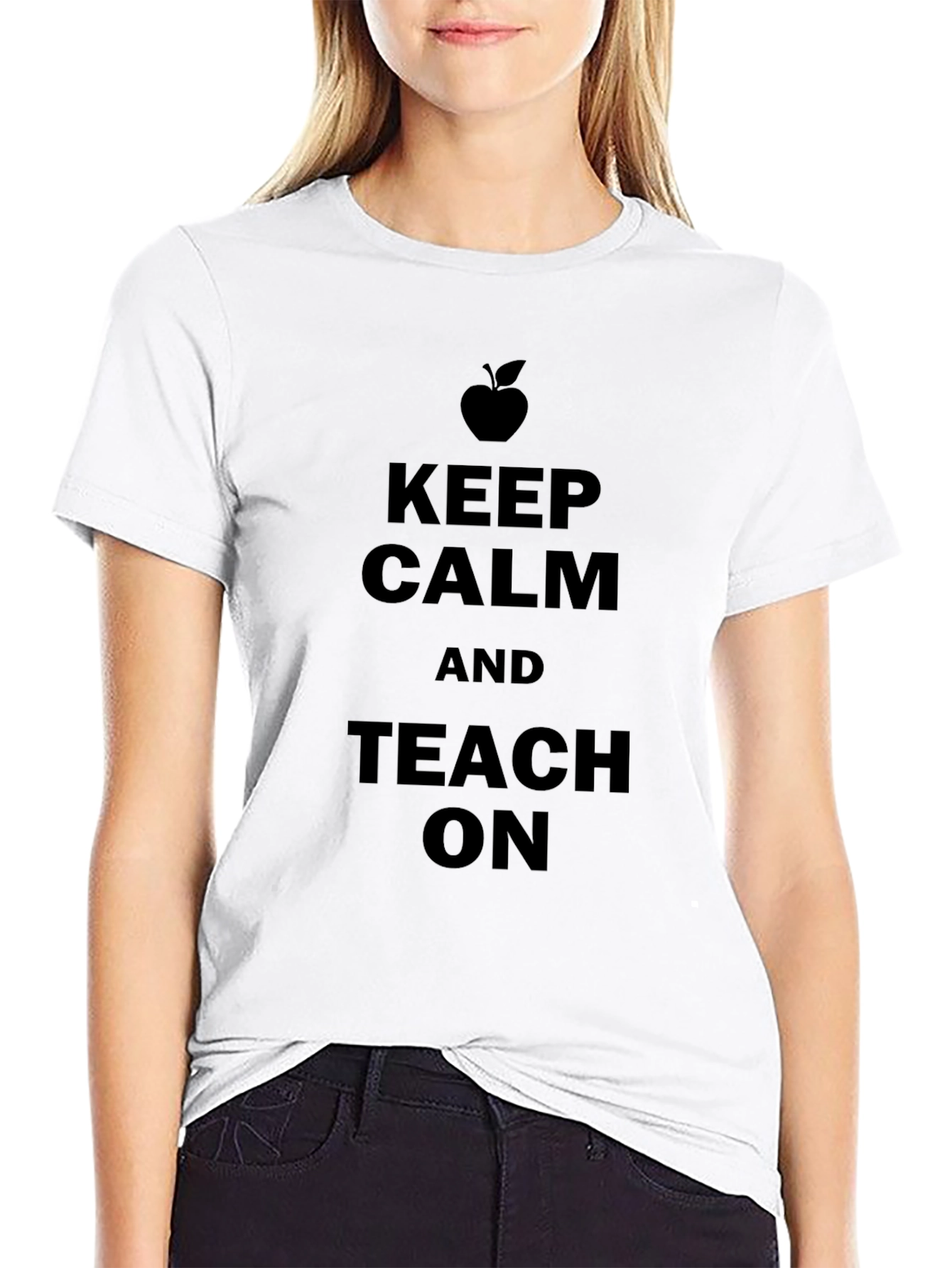 Keep Calm and Teach On T-Shirt