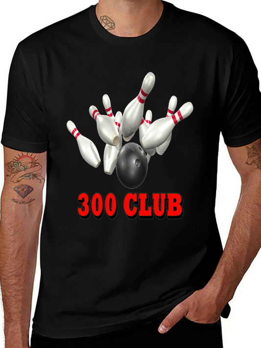 300 Club Bowling T-Shirt: Strike in Style!