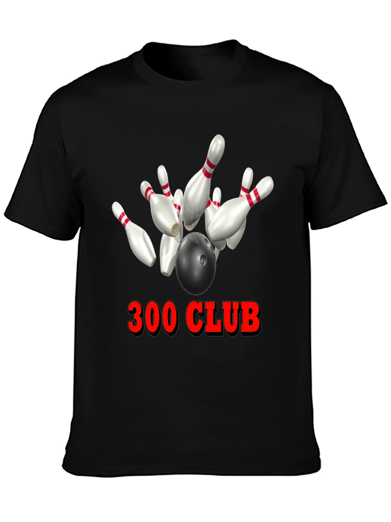 300 Club Bowling T-Shirt: Strike in Style!