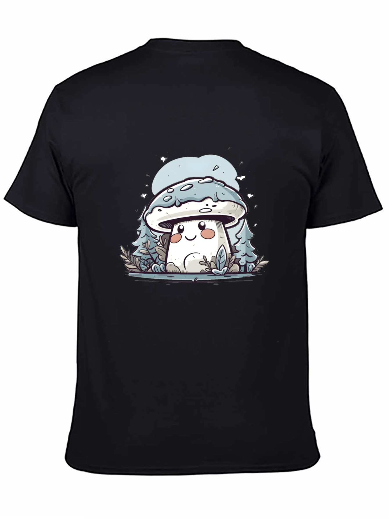 Cute Mushroom Cartoon T-Shirt