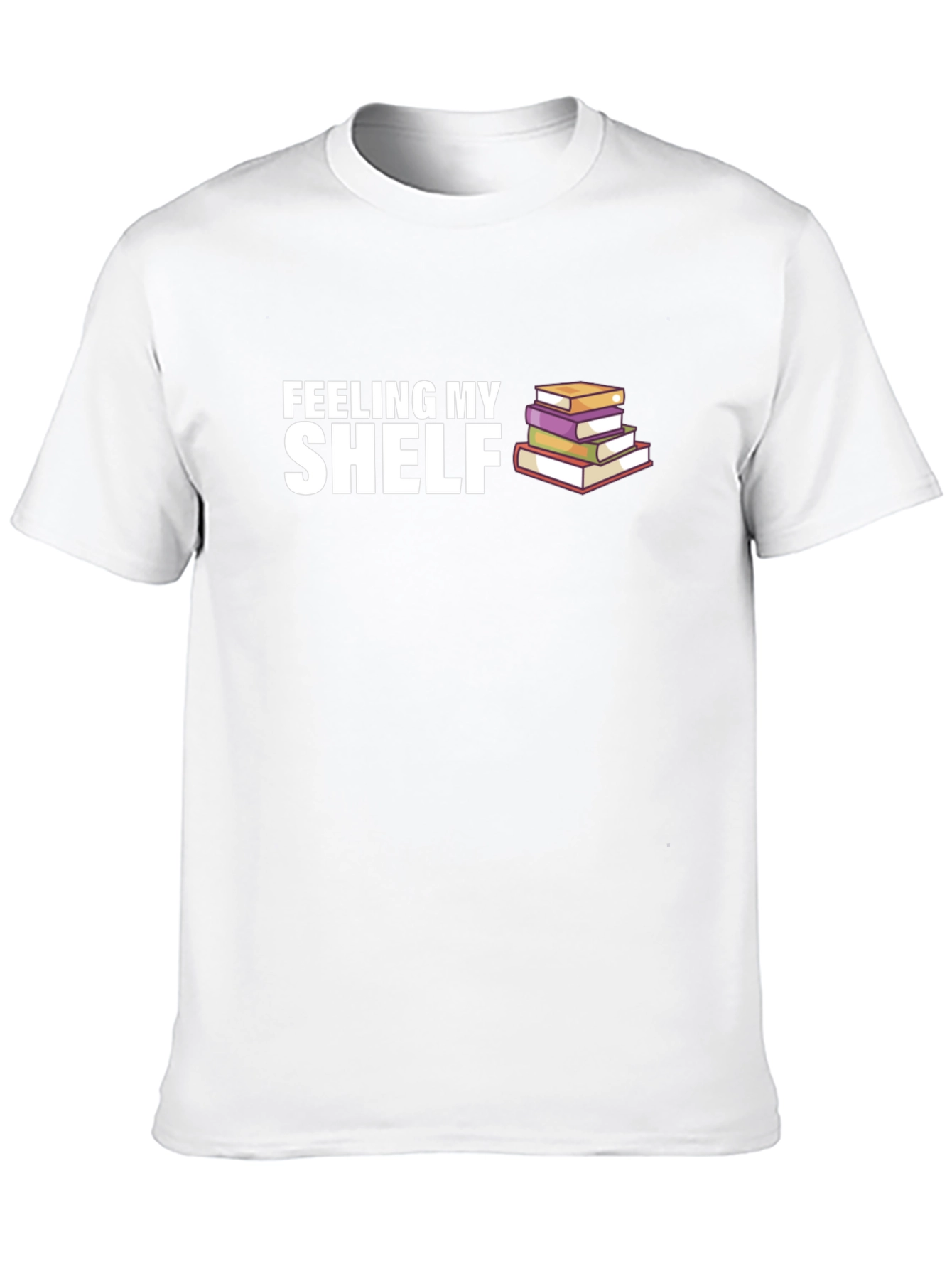 Feeling My Shelf Bookworm Graphic Tee