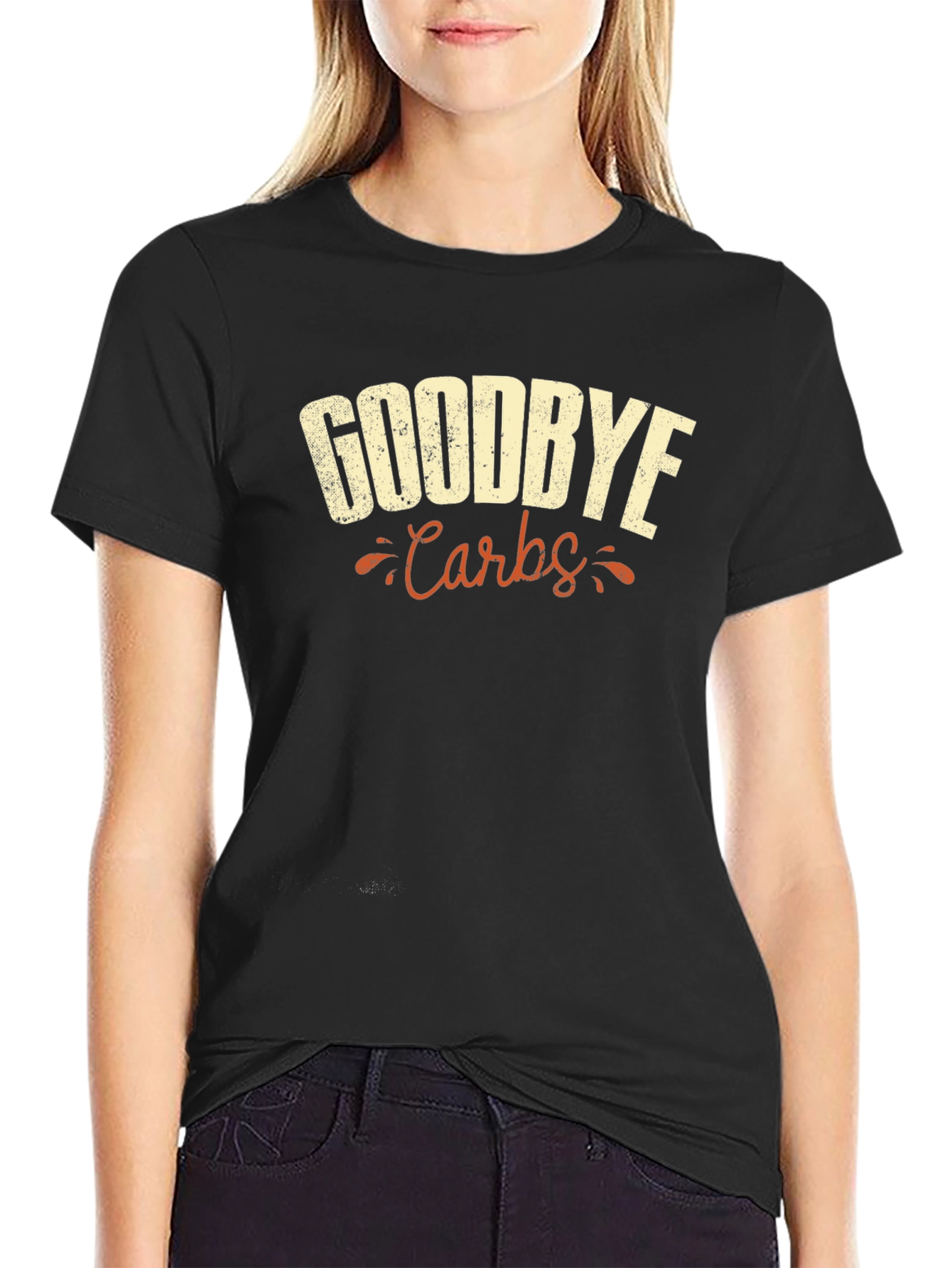 Goodbye Carbs Graphic Tee - Keto Diet T-Shirt