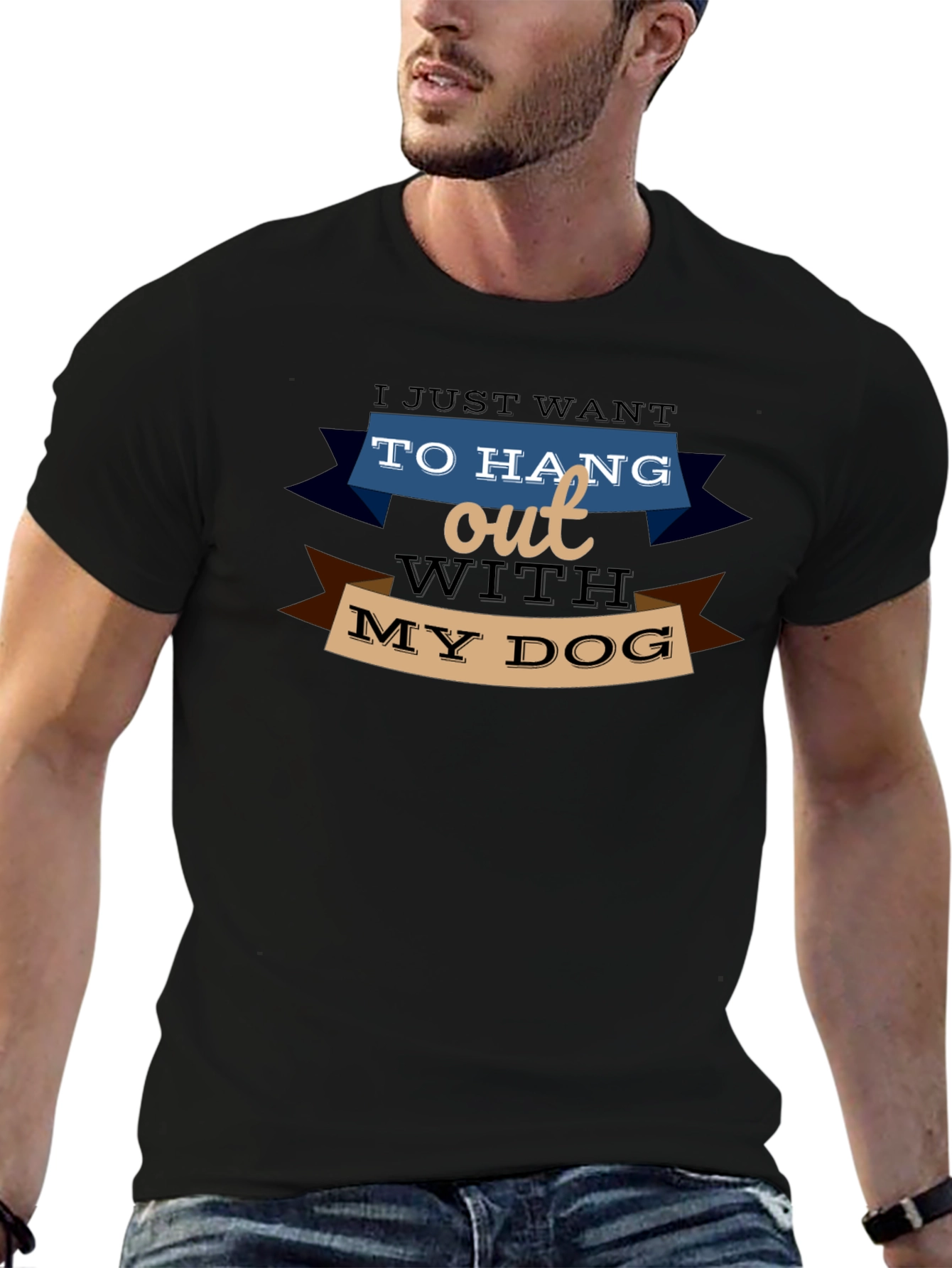 Hang Out With My Dog Tee