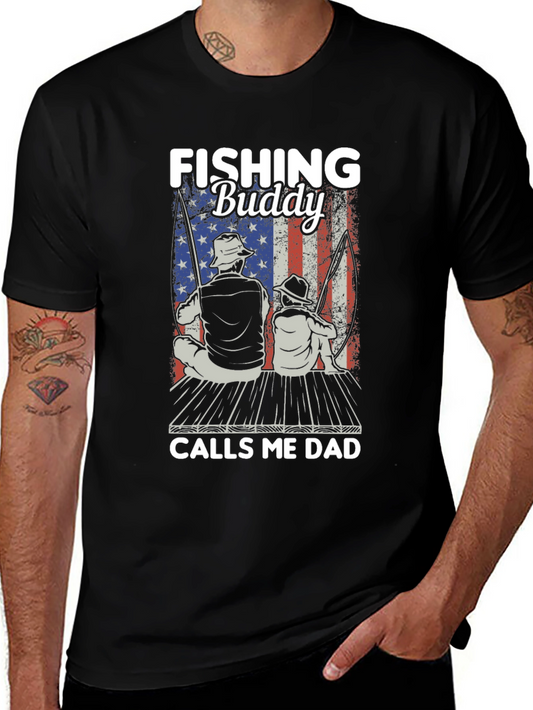 Fishing Buddy Calls Me Dad T-Shirt
