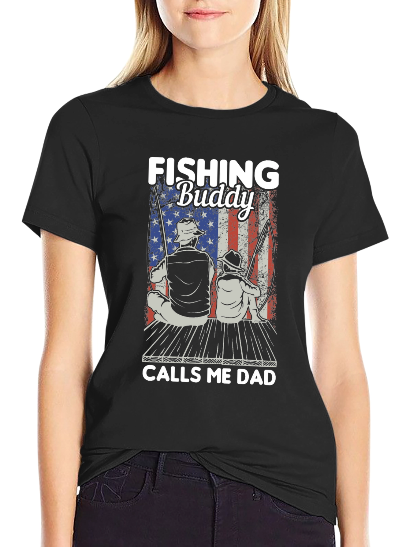 Fishing Buddy Calls Me Dad T-Shirt