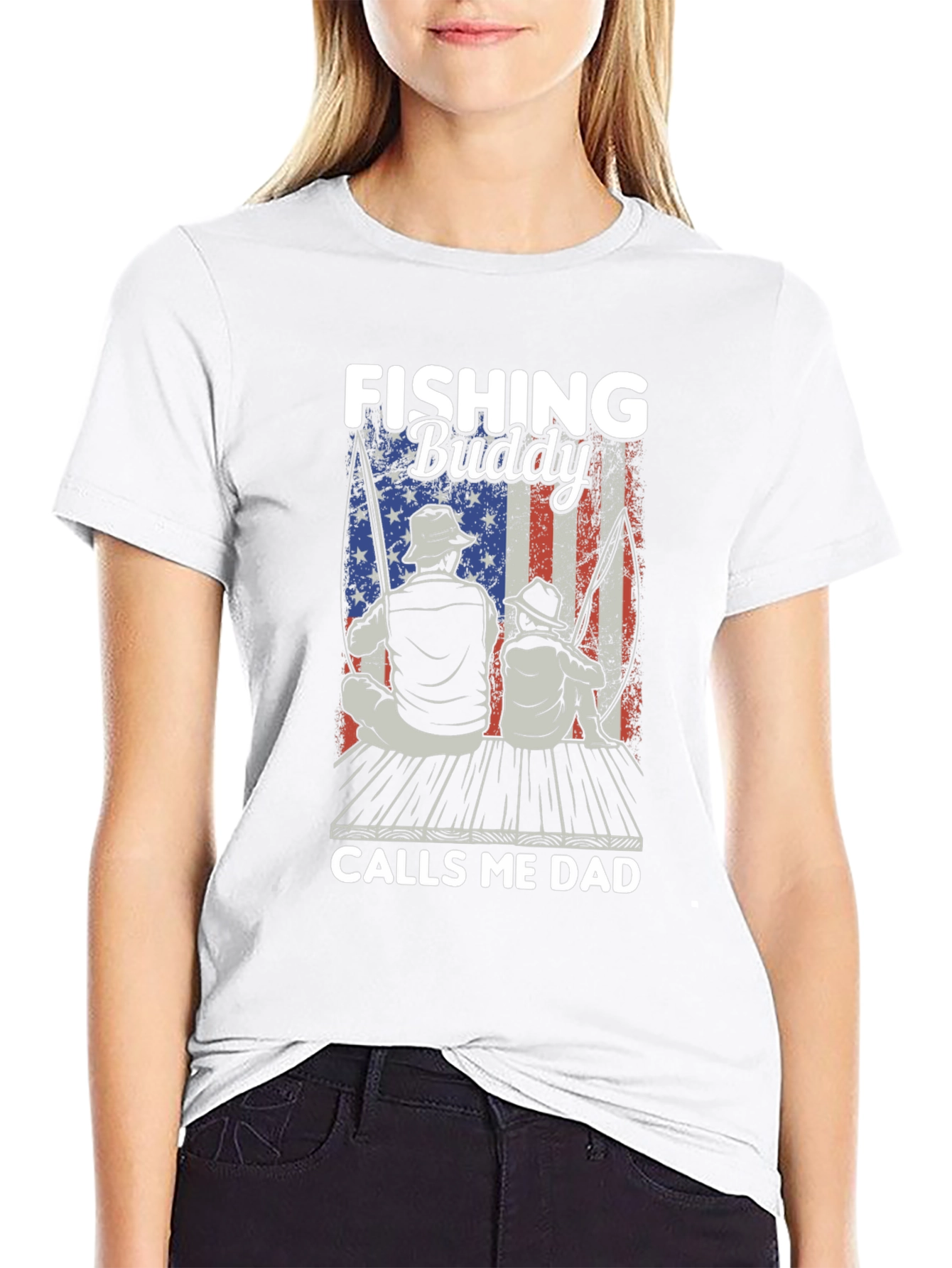 Fishing Buddy Calls Me Dad T-Shirt