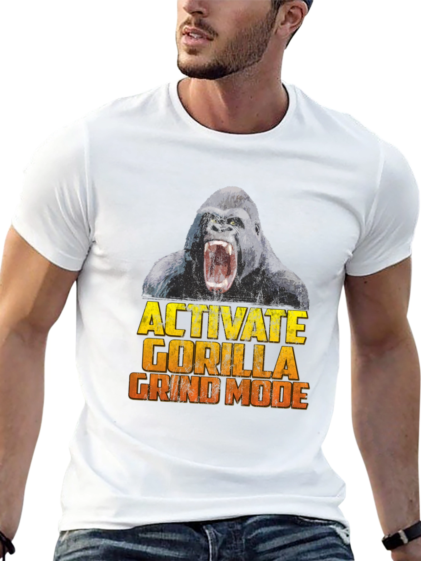 Activate Gorilla Grind Mode Black T-Shirt