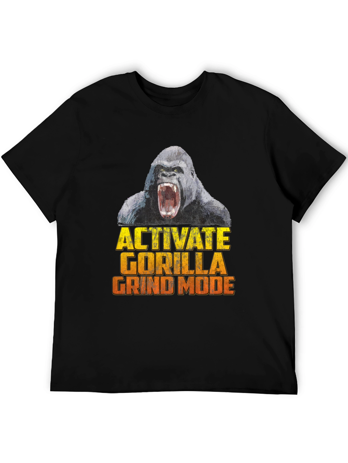 Activate Gorilla Grind Mode Black T-Shirt