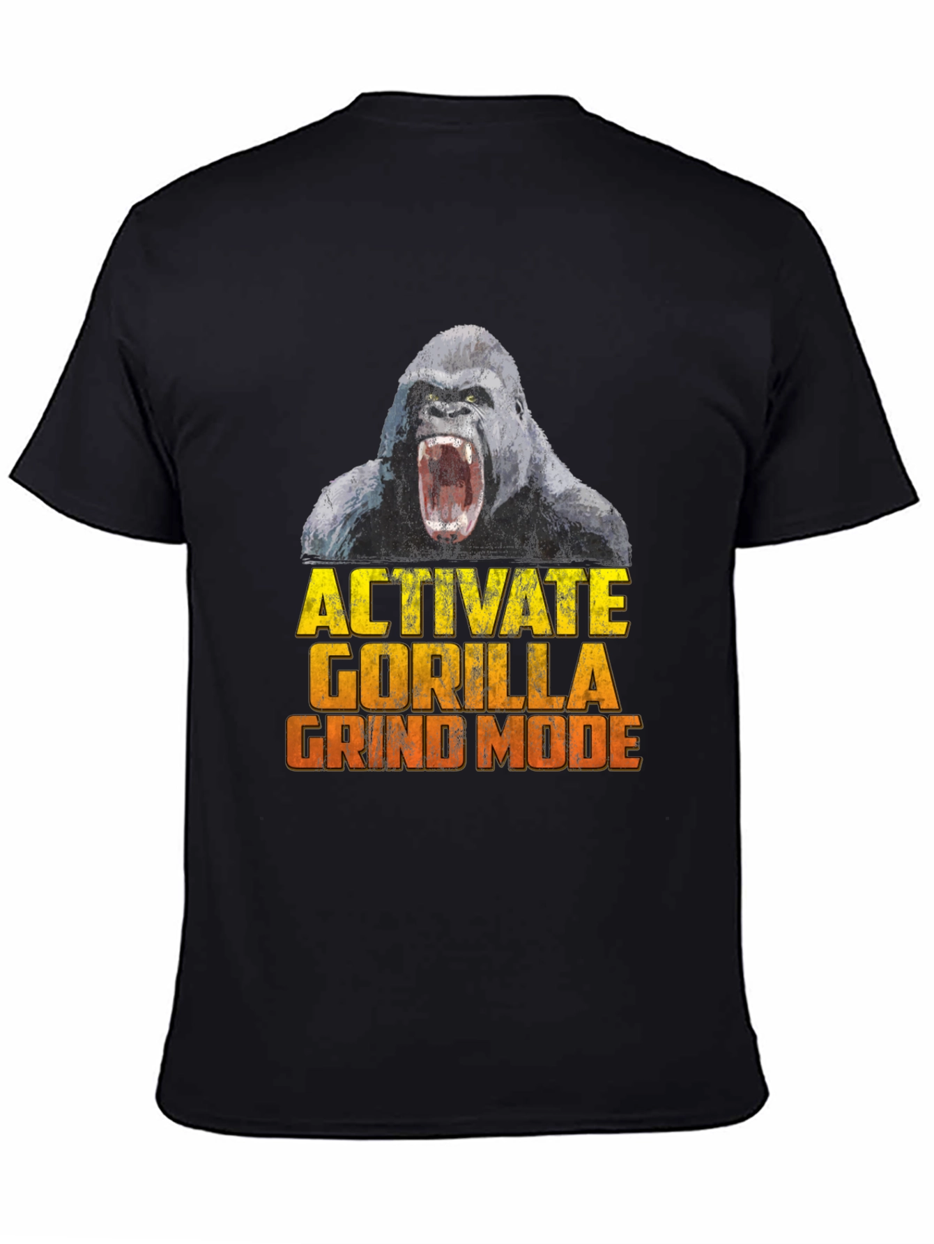 Activate Gorilla Grind Mode Black T-Shirt