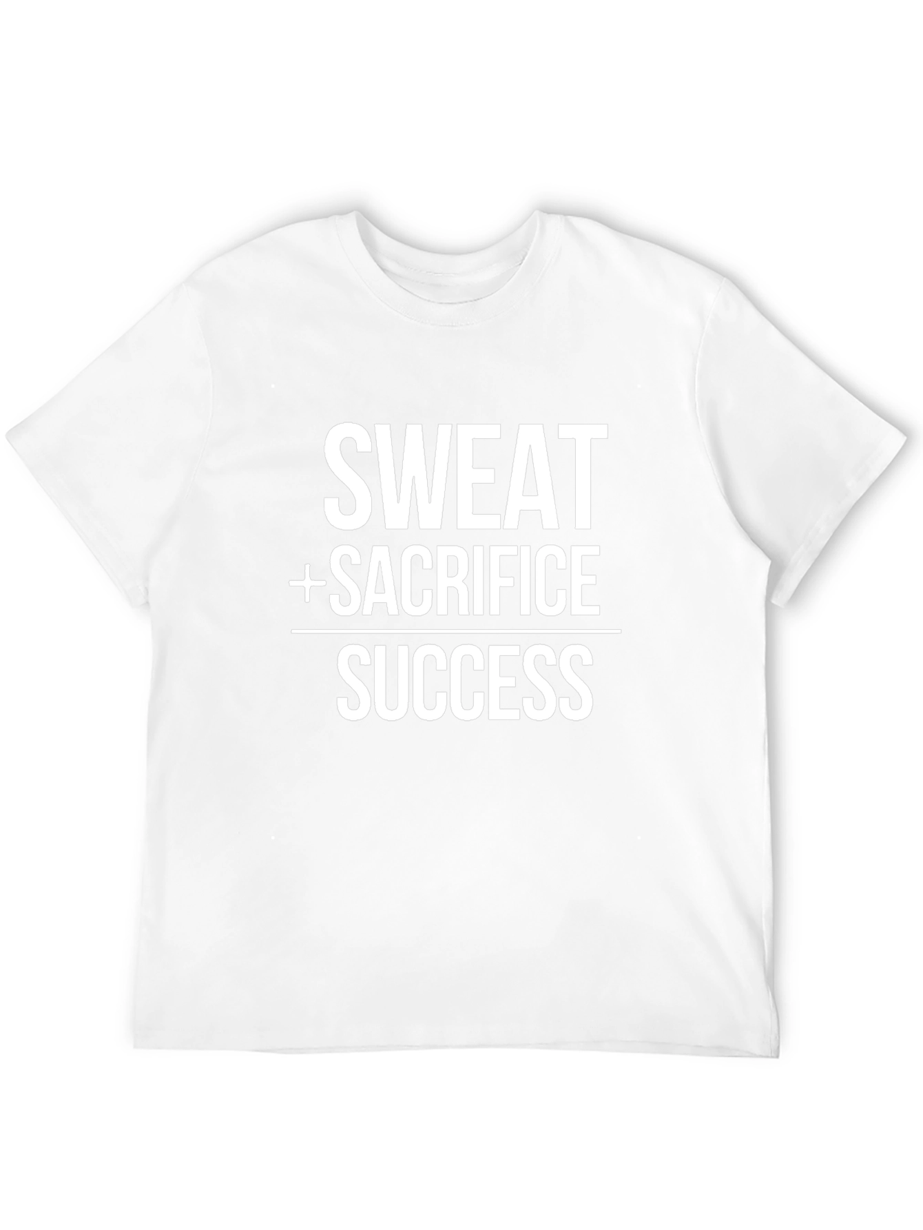 Sweat Sacrifice Success Black Graphic T-Shirt