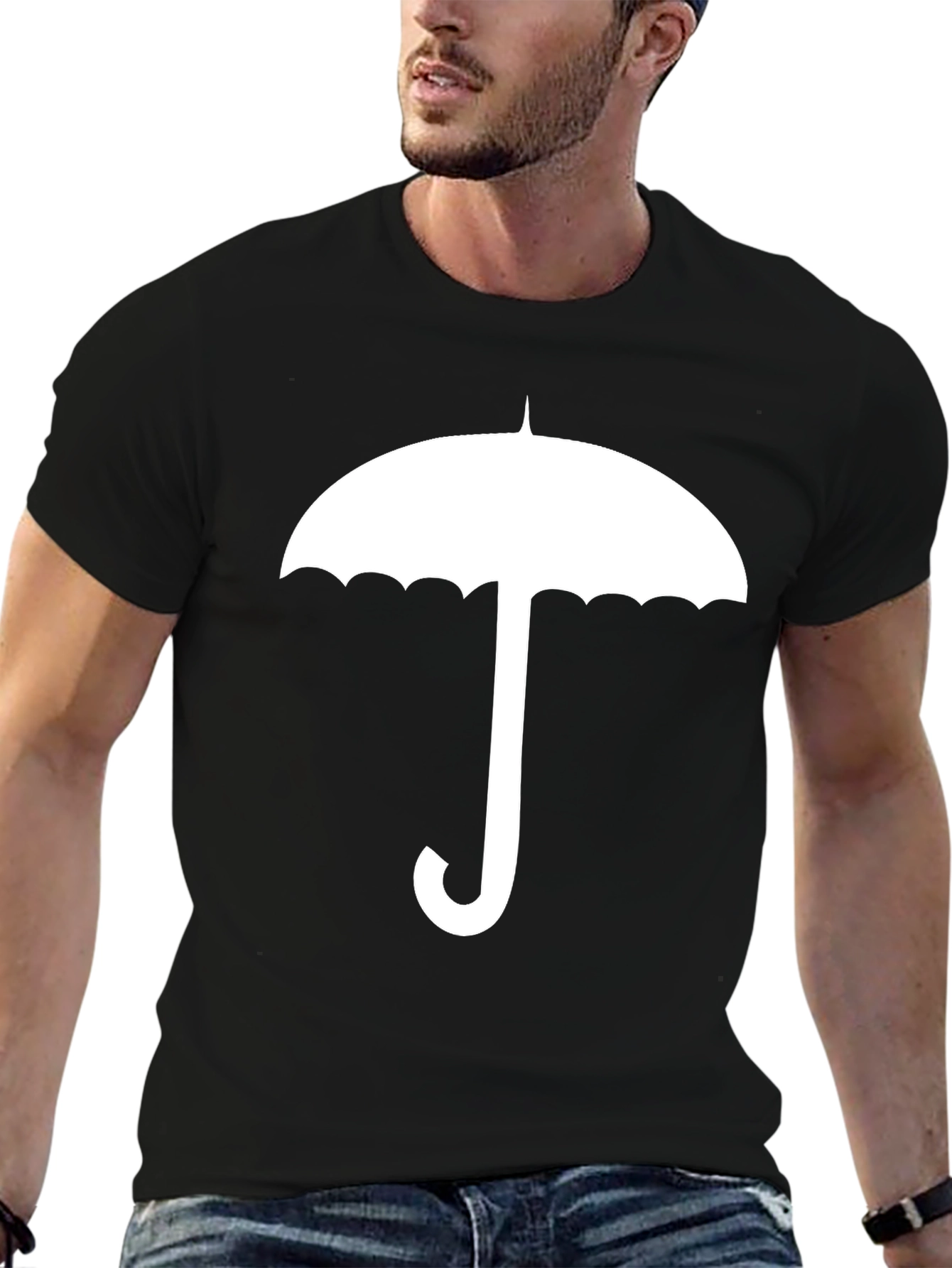 Umbrella Academy Graphic Tee - Stylish Black T-Shirt