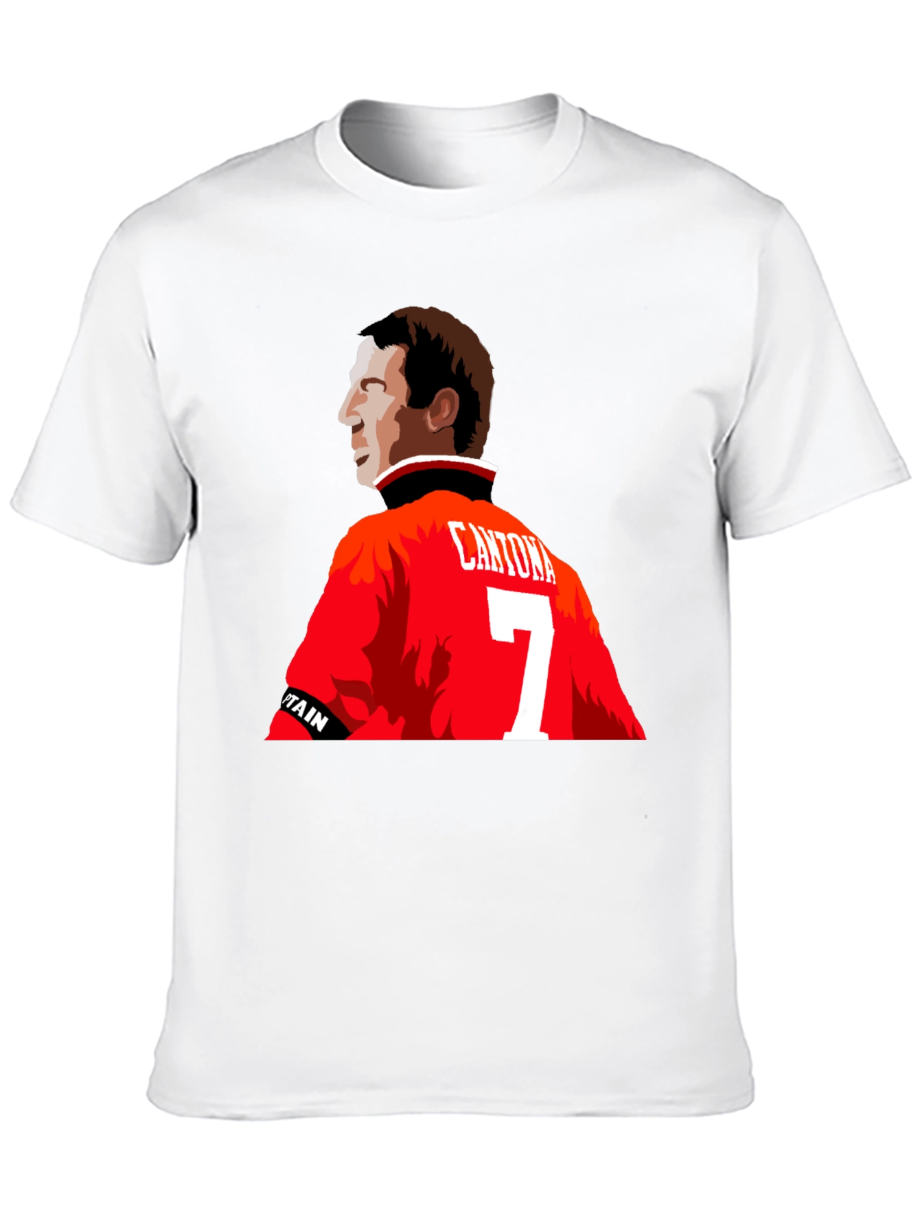 Cantona 7 T-Shirt - Manchester United Legend