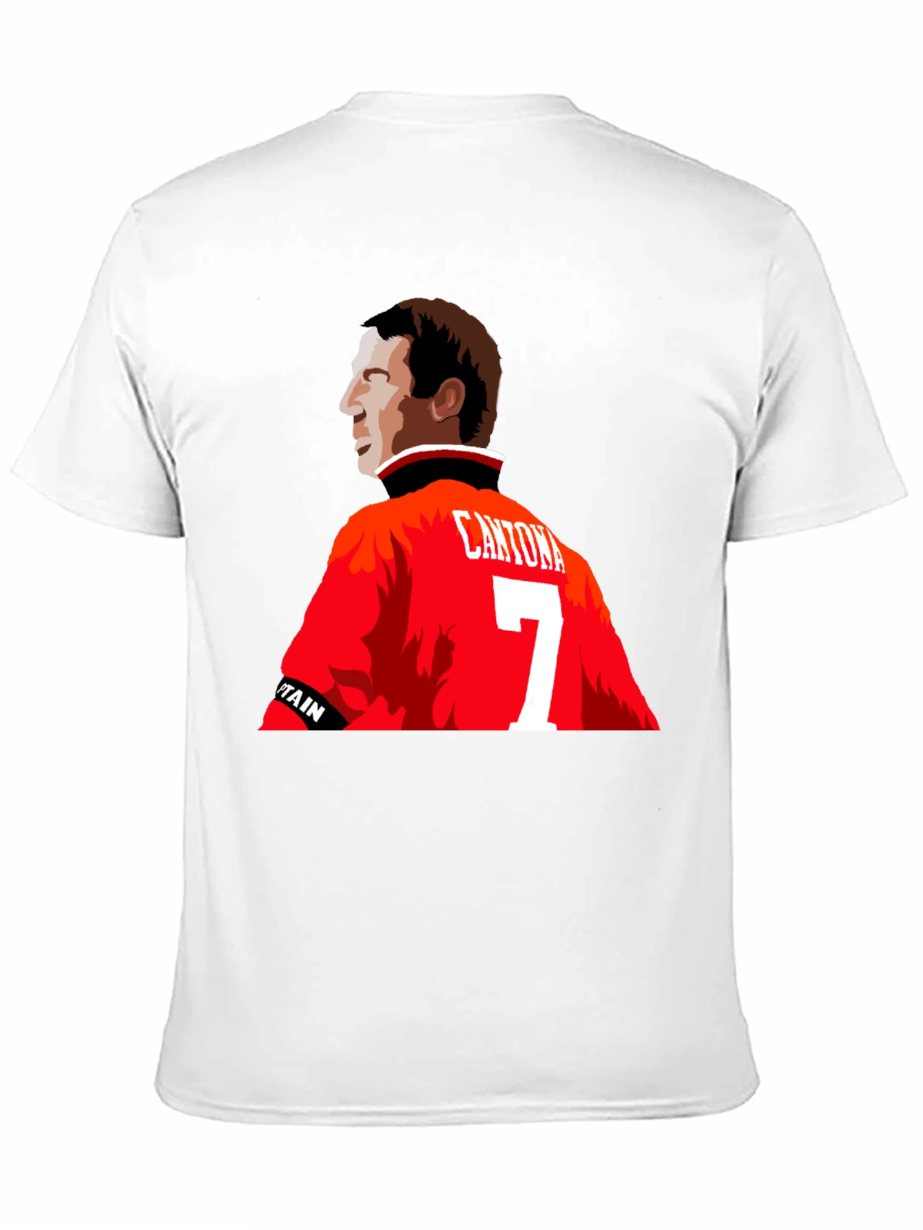 Cantona 7 T-Shirt - Manchester United Legend