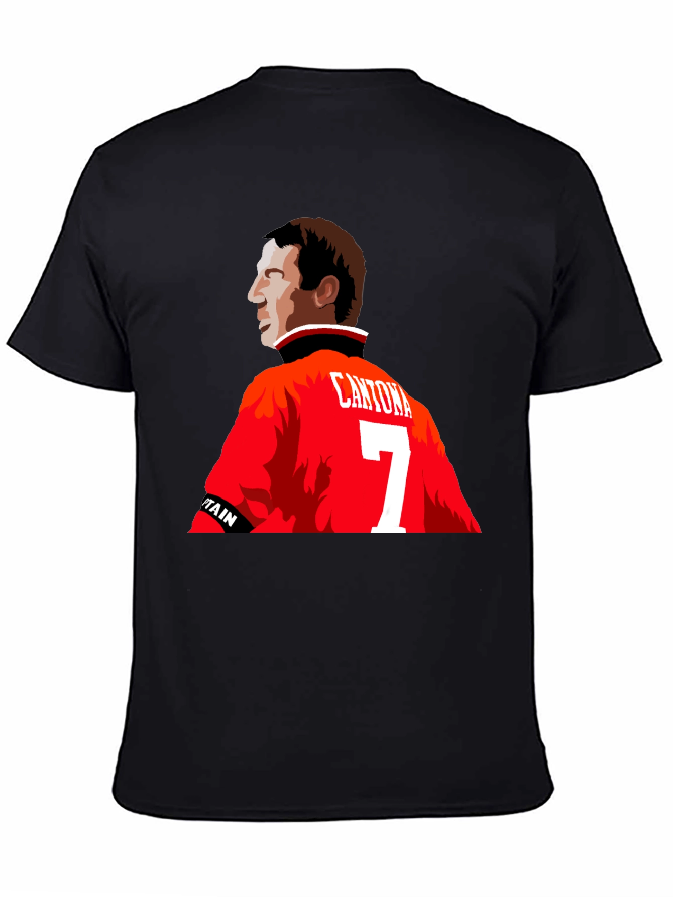 Cantona 7 T-Shirt - Manchester United Legend