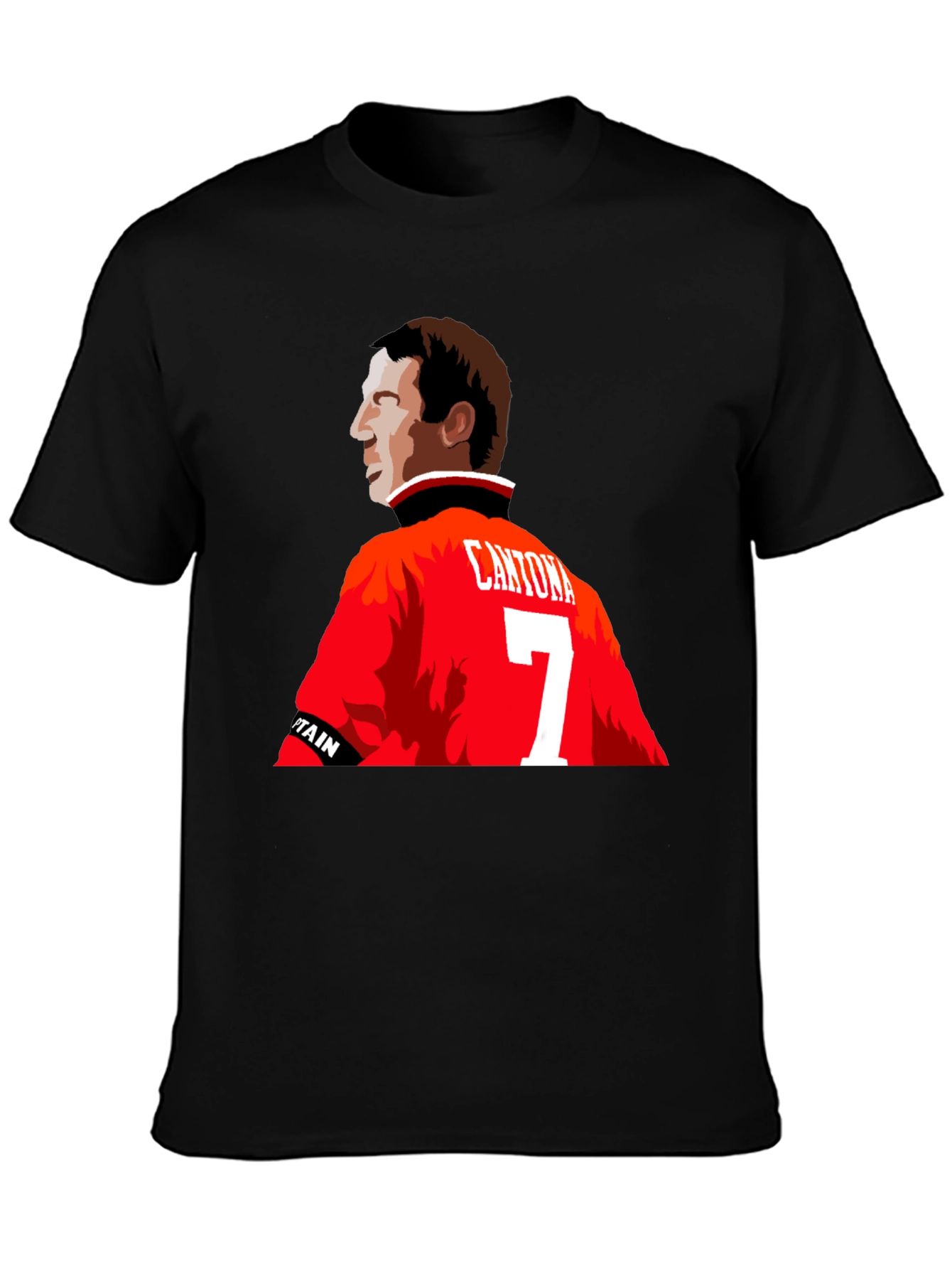 Cantona 7 T-Shirt - Manchester United Legend