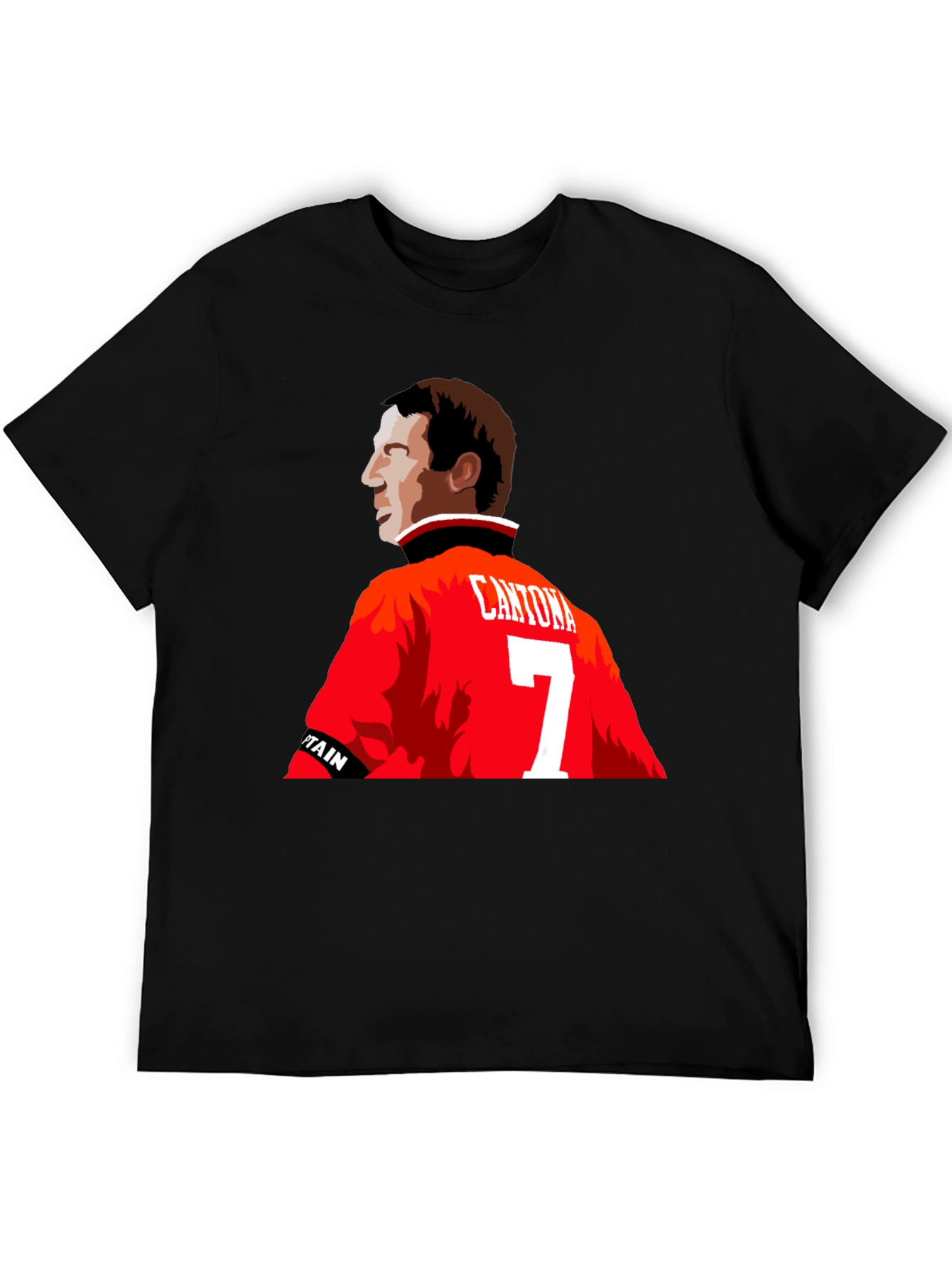 Cantona 7 T-Shirt - Manchester United Legend