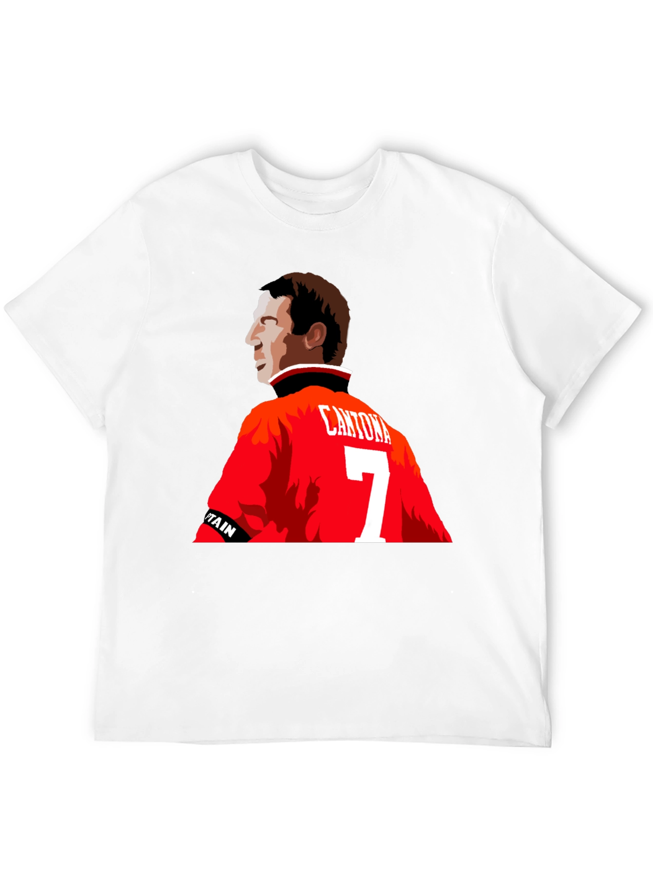 Cantona 7 T-Shirt - Manchester United Legend